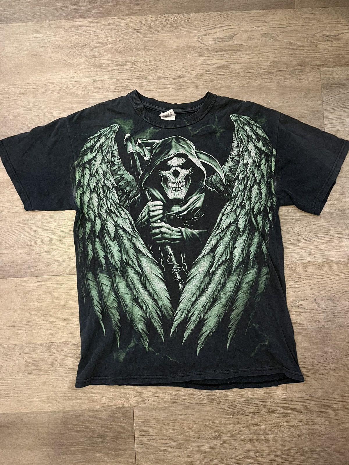 Affliction × Tapout Grim Reaper T-shirt Size US M / EU 48-50 / 2 - 1 Thumbnail