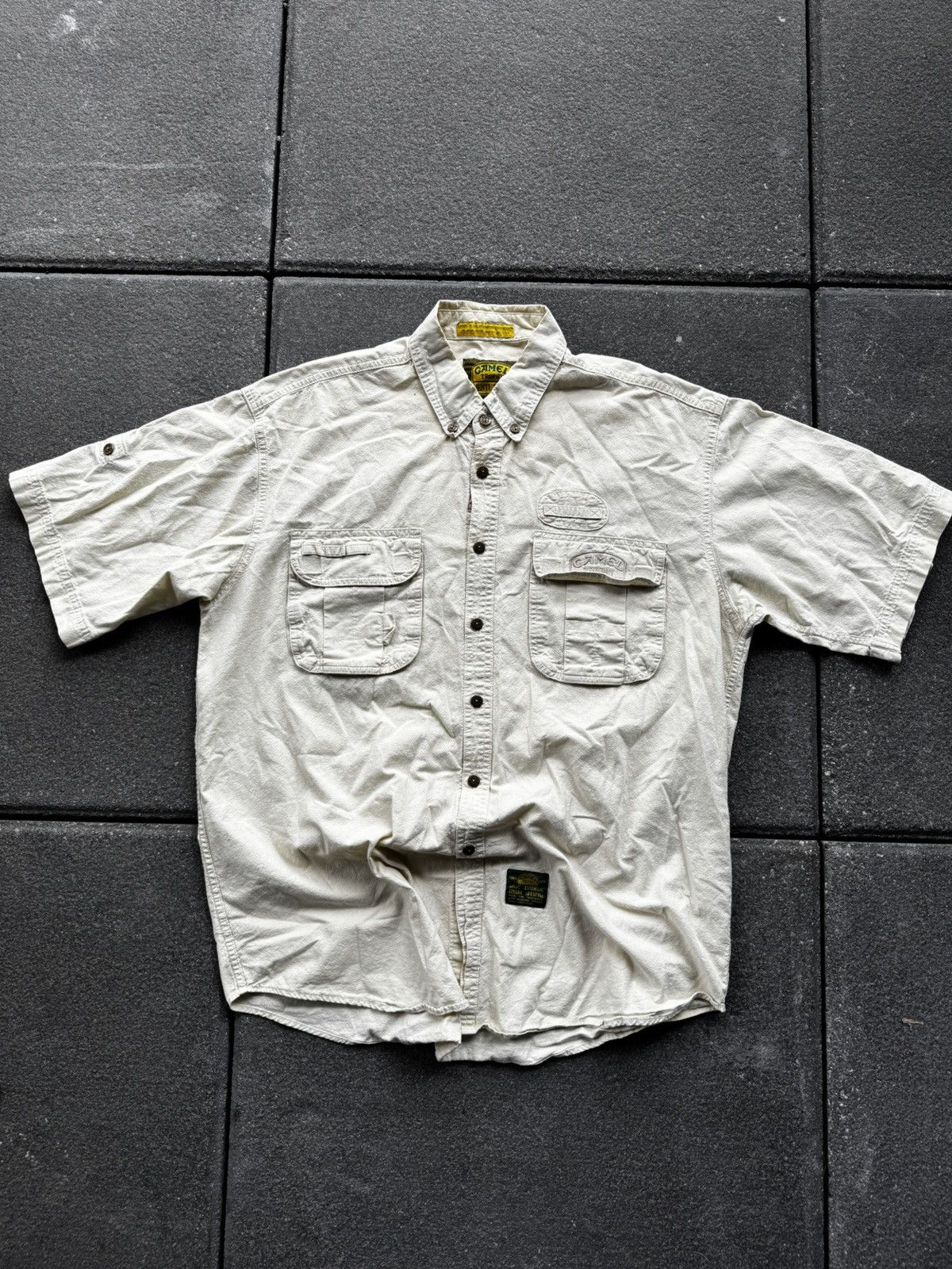 Camel × Vintage VINTAGE CAMEL BUTTON-UP Size US L / EU 52-54 / 3 - 1 Thumbnail