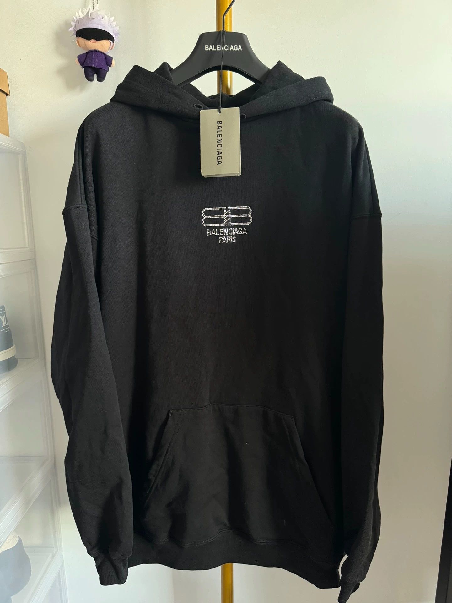 Balenciaga Balenciaga Lock Diamond Hoodie Size US XS / EU 42 / 0 - 1 Thumbnail