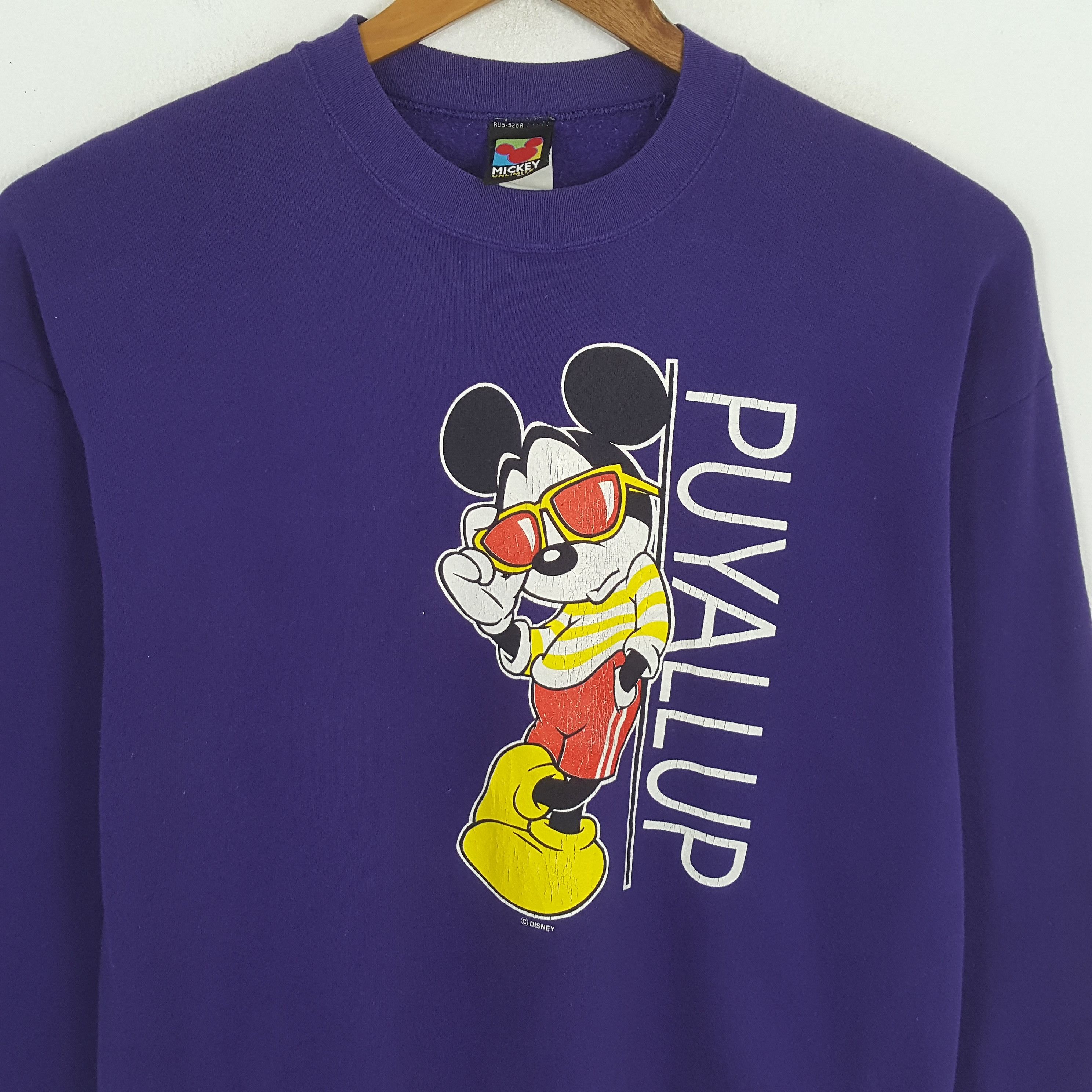 Vintage 90's MICKEY MOUSE DISNEY Streetwear Style Sweatshirt