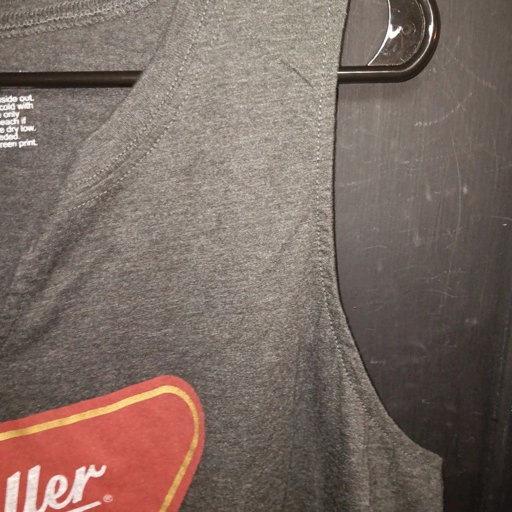 Torrid Torrid, Miller Lite tank top, gray and red, NWOT, Size 2x Size XXL / US 16-18 / IT 52-54 - 4 Thumbnail