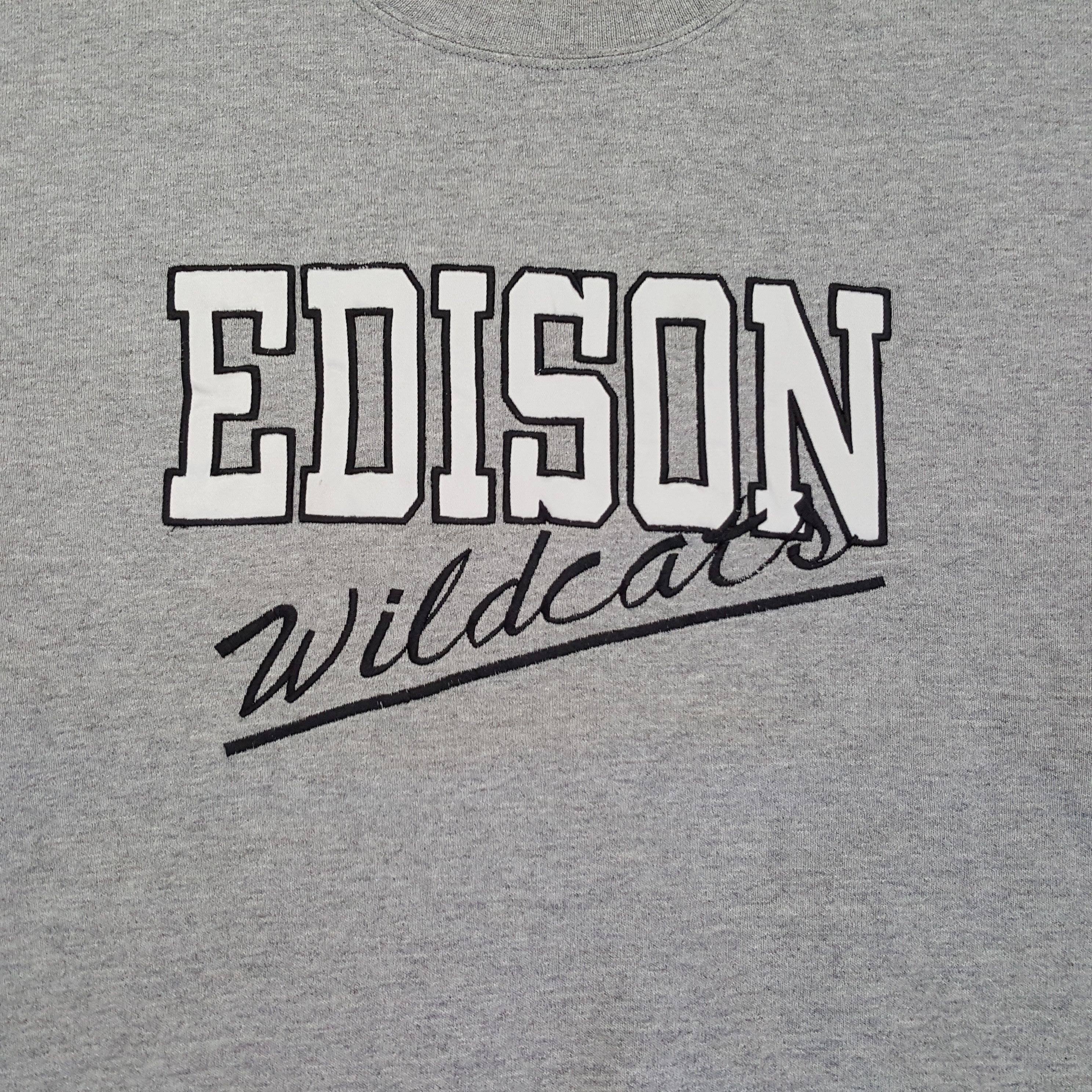 Vintage Vintage Edison Wildcats Sports Streetwear Sweatshirts Size US XXL / EU 58 / 5 - 2 Thumbnail