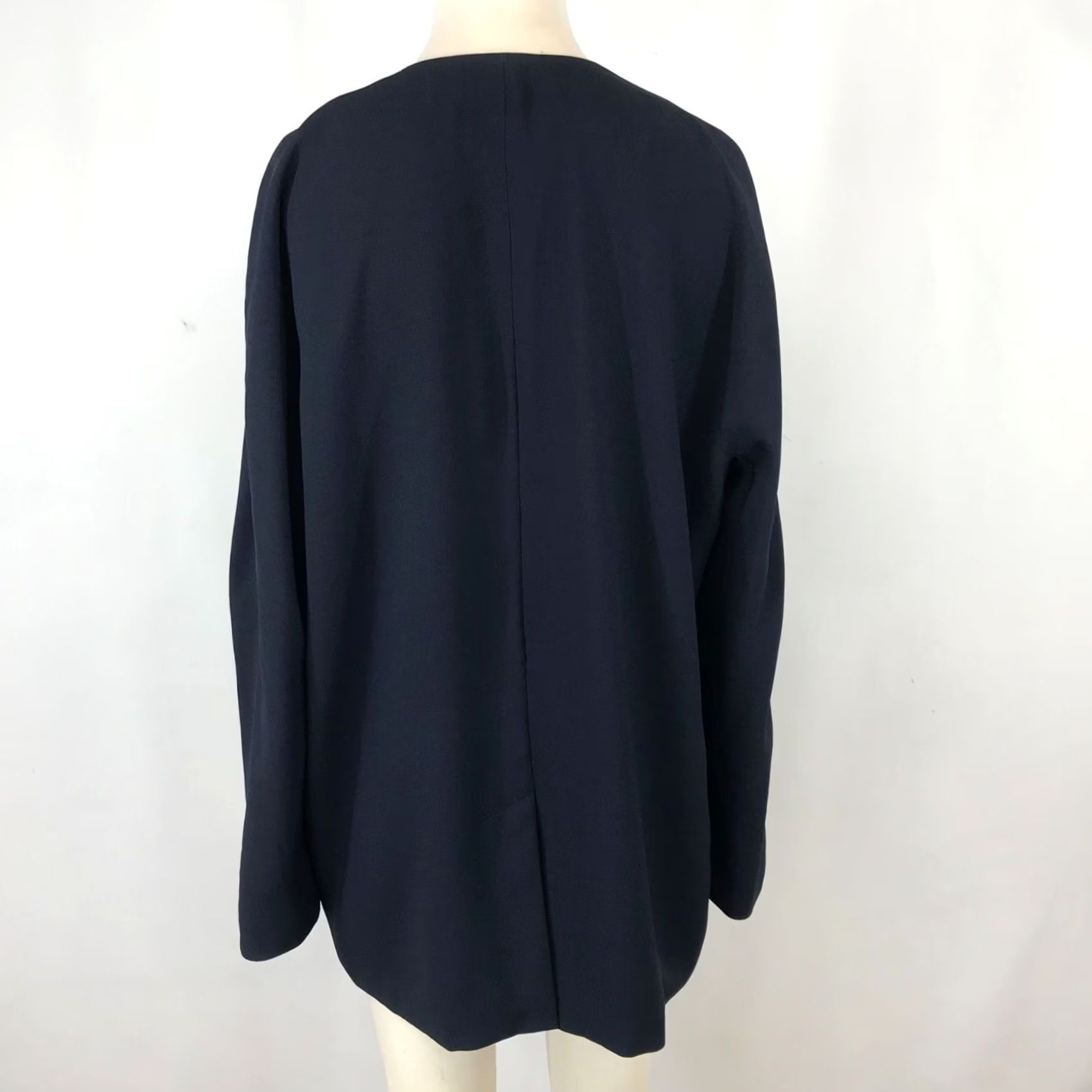 Madewell MADEWELL Women's Blazer Blue Long Sleeve Lined Jacket 12 Size XL / US 12-14 / IT 48-50 - 5 Thumbnail
