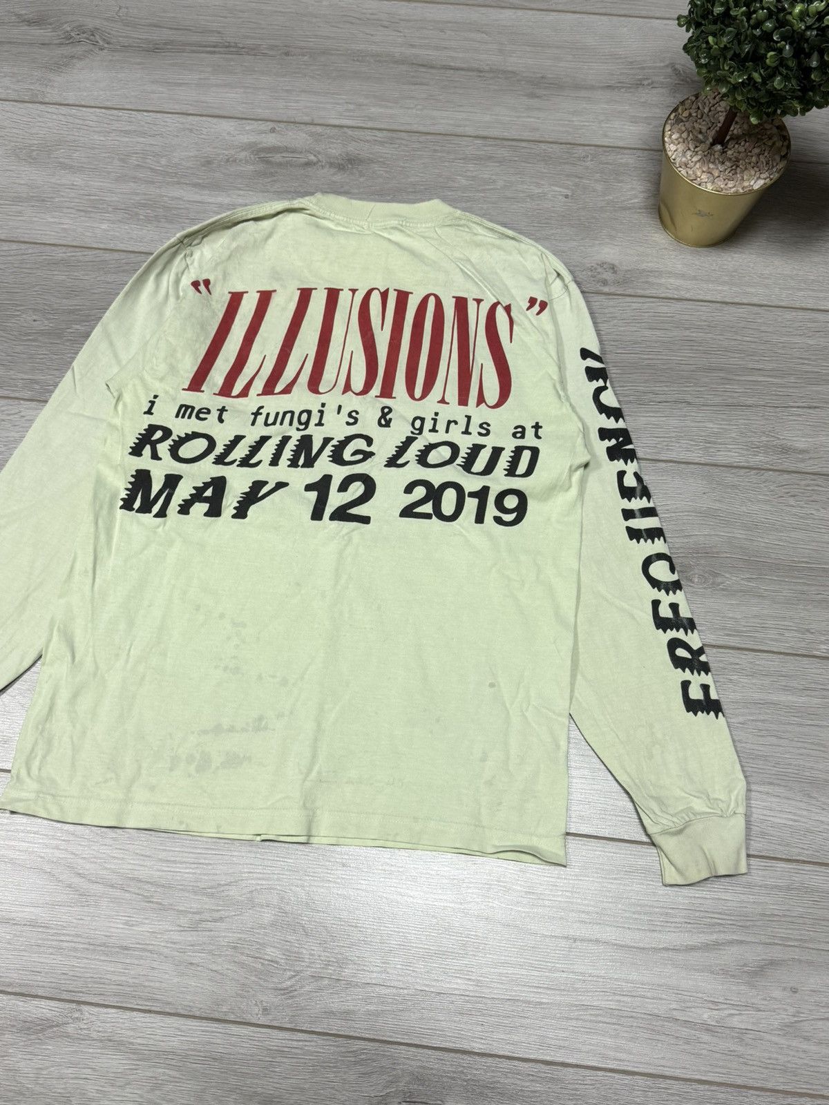 Cactus Plant Flea Market × Kid Cudi CPFM x Kid Cudi x Coachella 2019 Long sleeve shirt Size US M / EU 48-50 / 2 - 5 Thumbnail