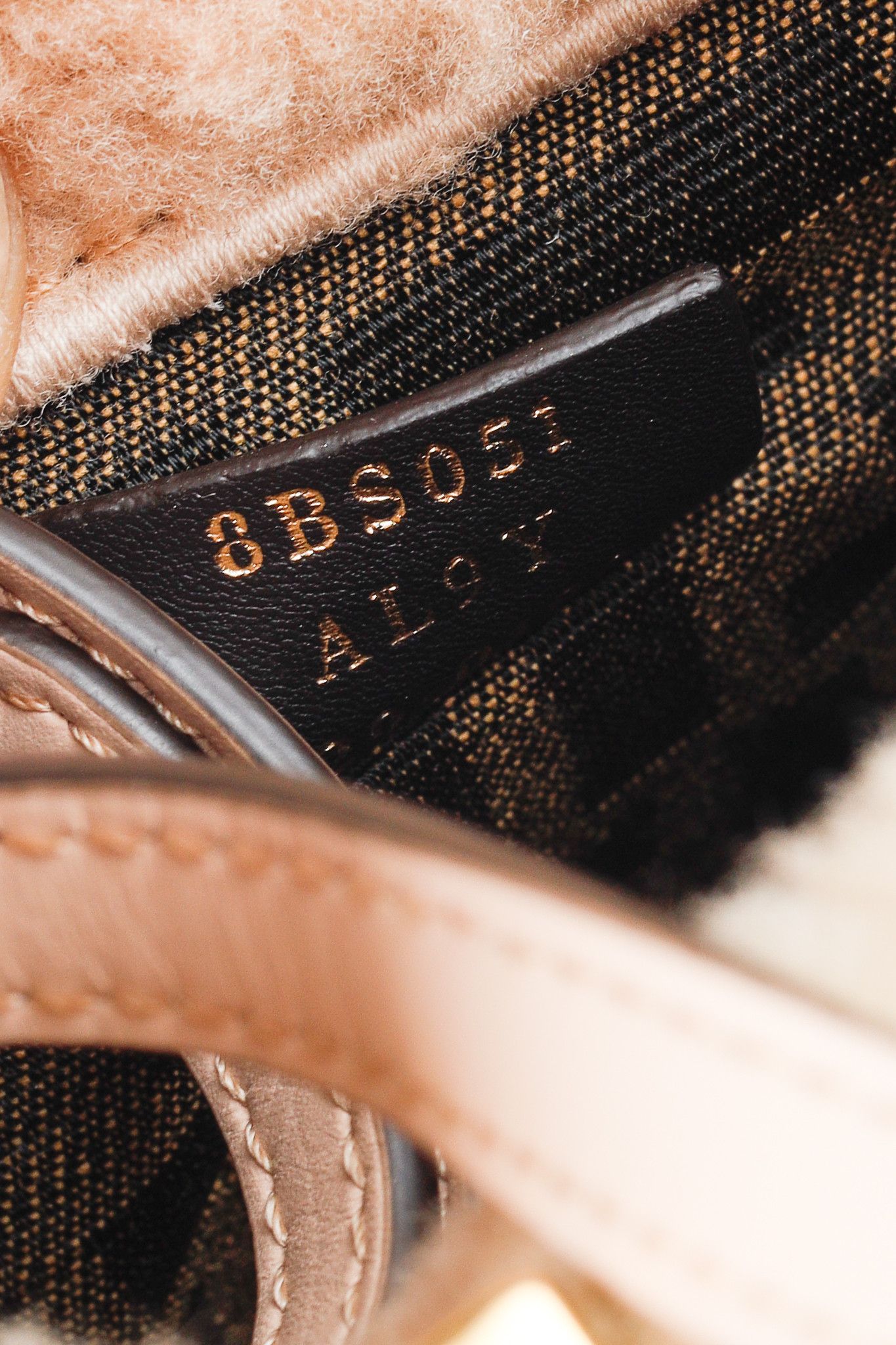 Fendi Fendi Mini Sunshine Shopper Tan Sheepskin Logo Mini-Bag Size ONE SIZE - 11 Thumbnail