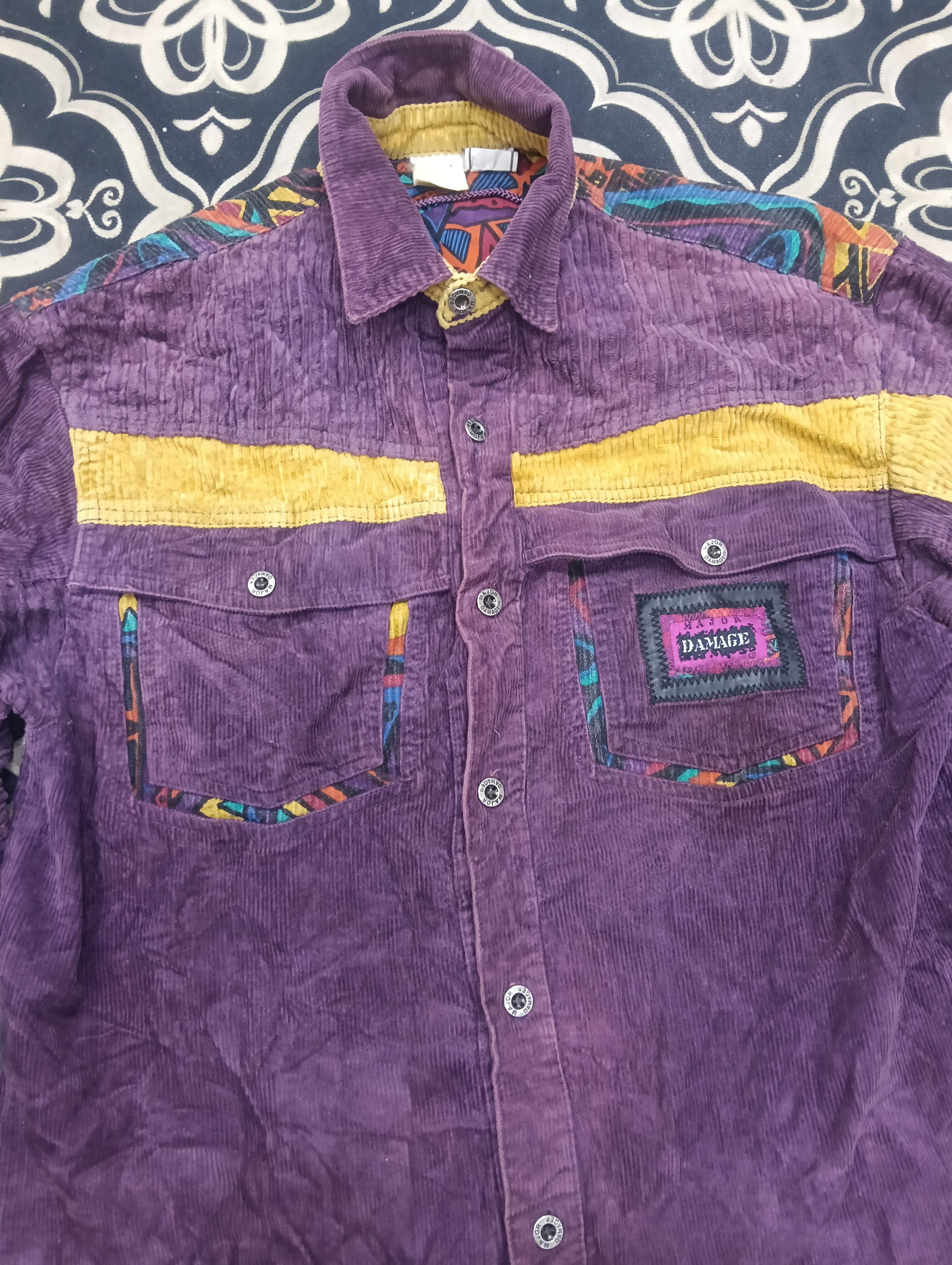 Coogi Vintage Major Damage Brand Hiphop Streetwear Size US XL / EU 56 / 4 - 3 Thumbnail