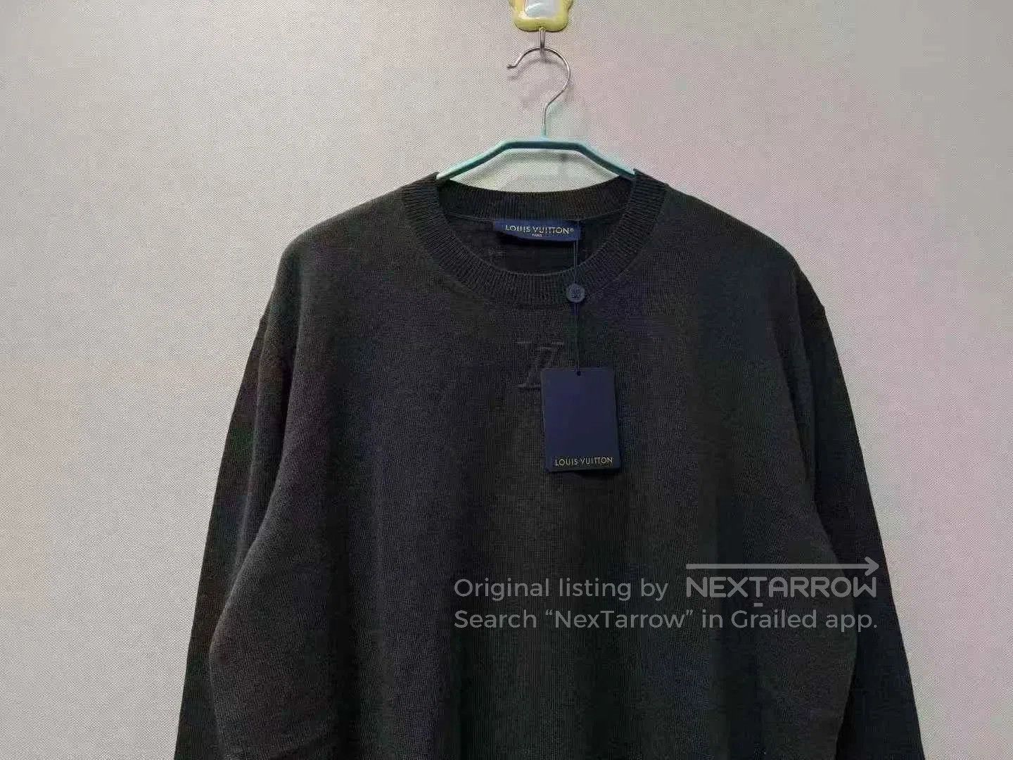 Louis Vuitton Louis Vuitton Embossed Logo Sweater 4L. Size US XL / EU 56 / 4 - 2 Thumbnail