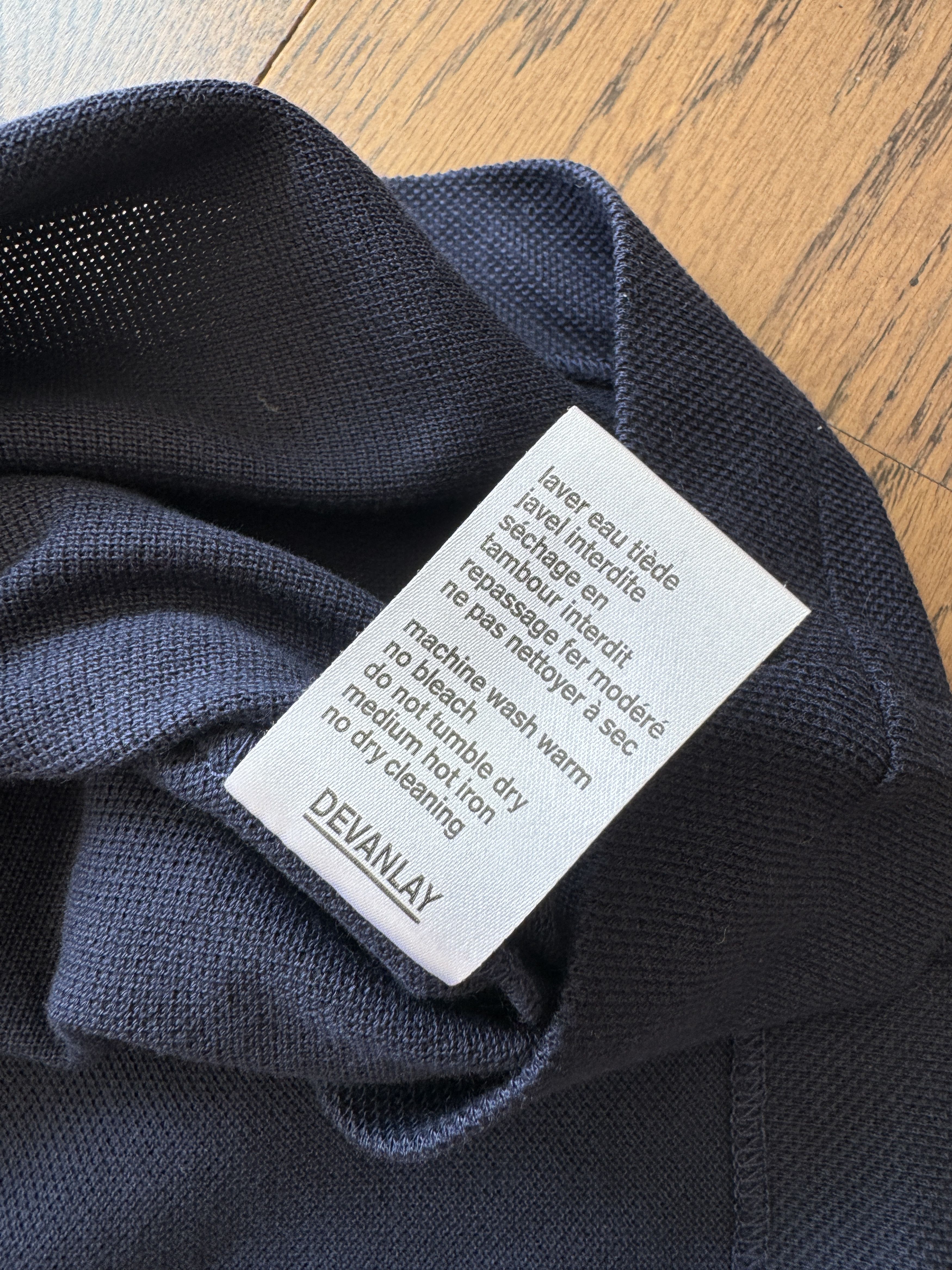 Lacoste Locaste France Mens Devanlay Navy Cotton Pique Polo Shirt Size US S / EU 44-46 / 1 - 12 Thumbnail