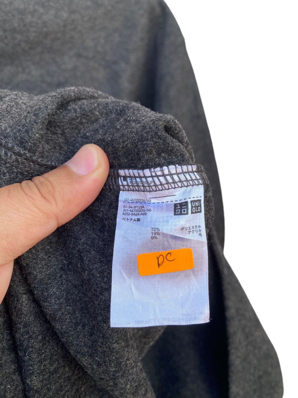 Lemaire × Uniqlo Lemaire X Uniqlo Men’s Fleece Jersey Overshirt Size US XXL / EU 58 / 5 - 6 Thumbnail