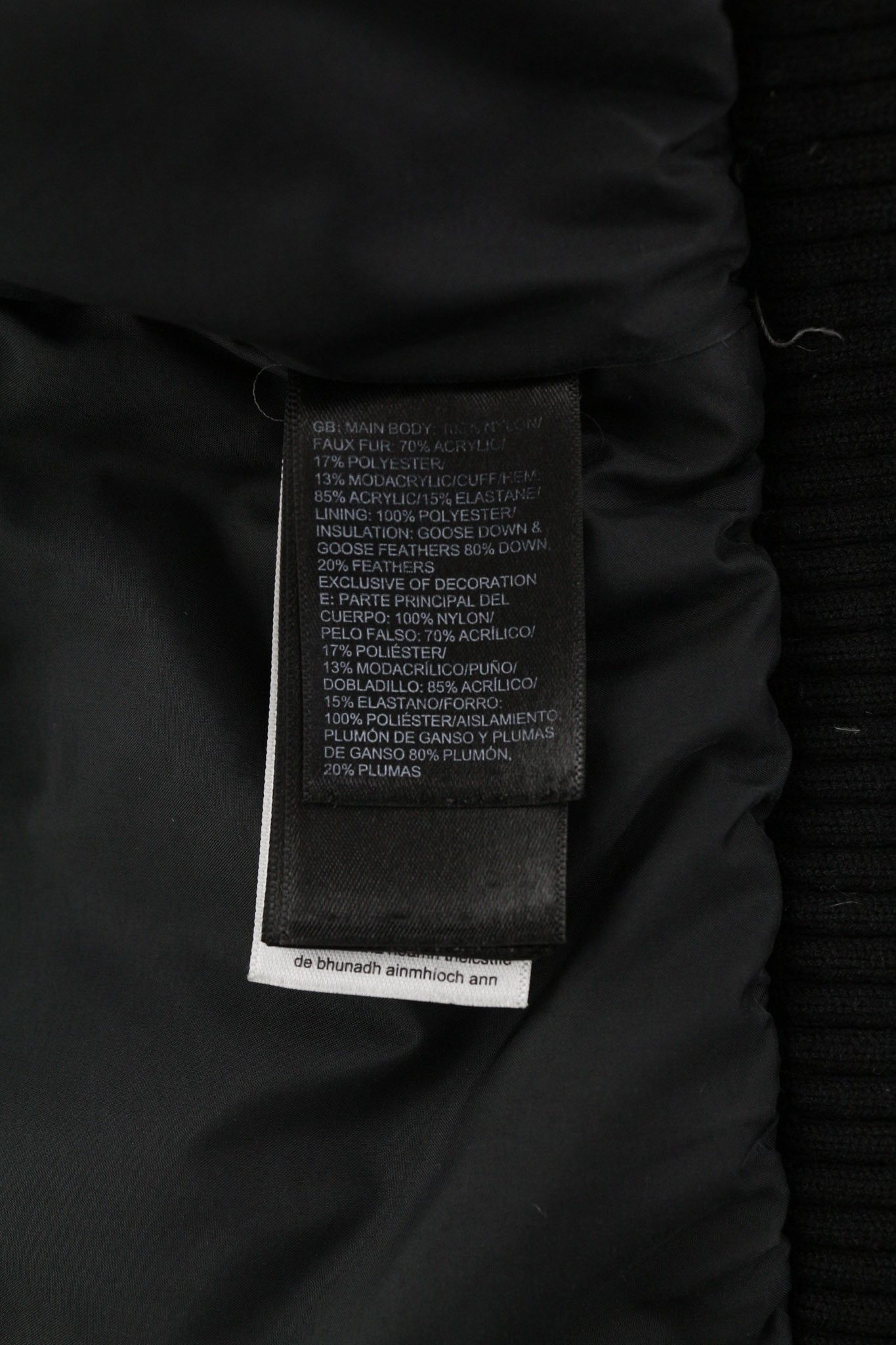 The North Face XL Black Hooded Goose Down Insulated DryVent Jacket 82628 Size US XL / EU 56 / 4 - 8 Thumbnail