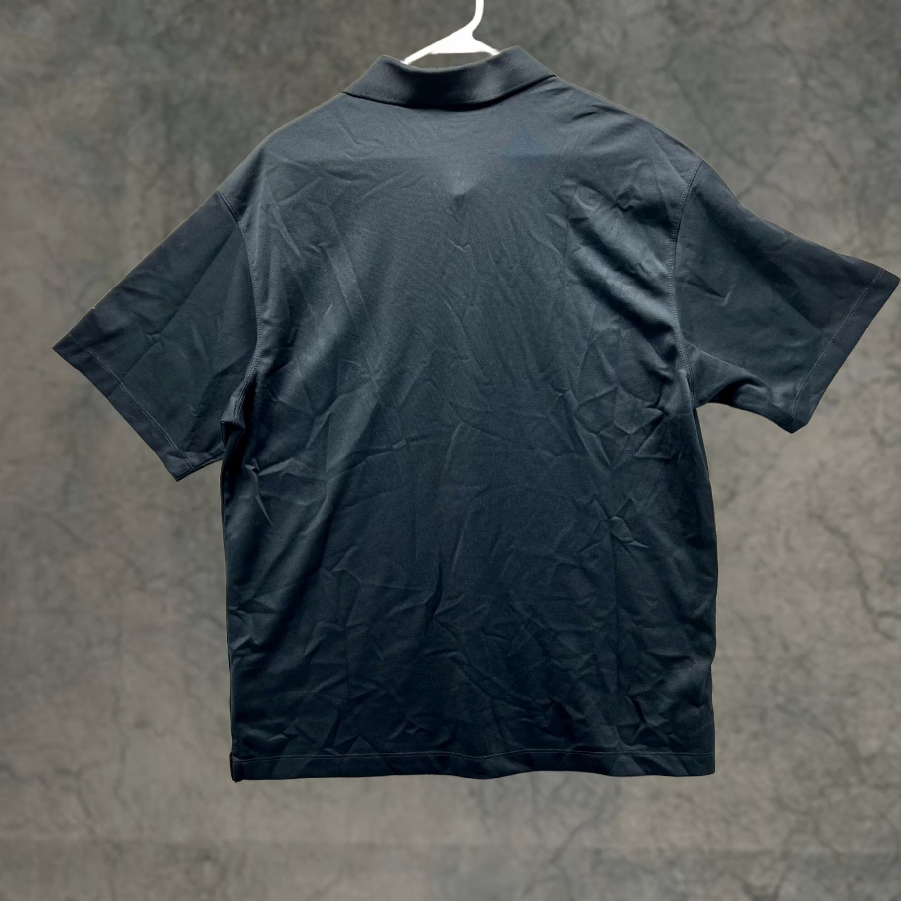 Nike Nike Golf Dri-FIT Polo Shirt Mens Large Black Short Sleeve Polo Shirt Mens Large Black Nike Golf Dri-FIT Size US L / EU 52-54 / 3 - 1 Thumbnail