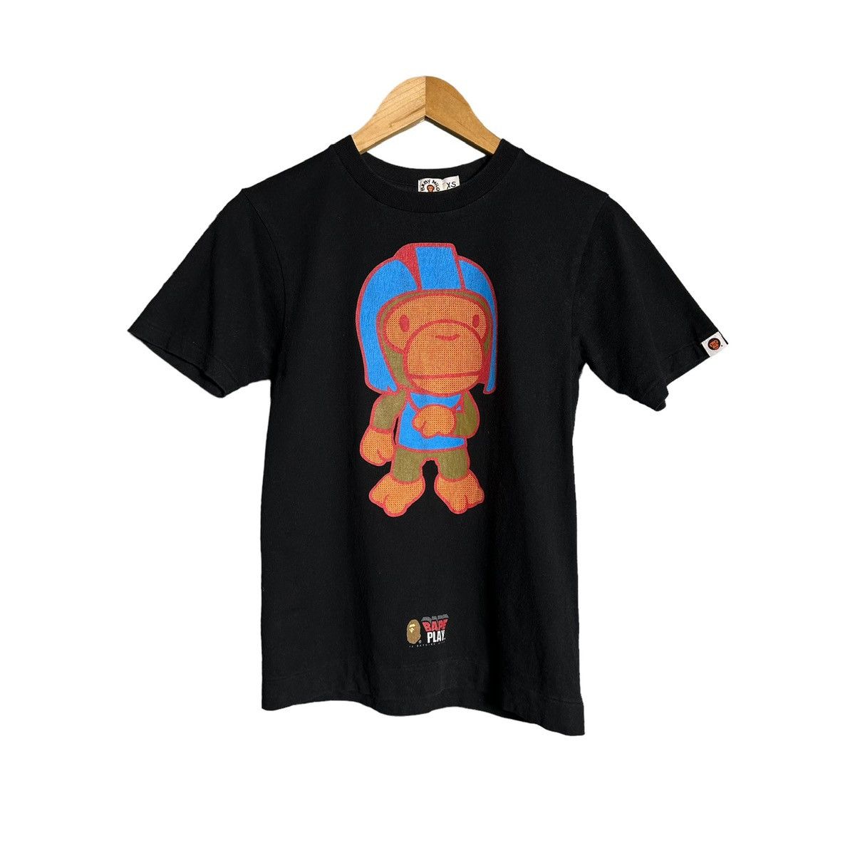 Bape Vintage Baby Milo Chimp General Tee Size XS / US 0-2 / IT 36-38 - 1 Thumbnail