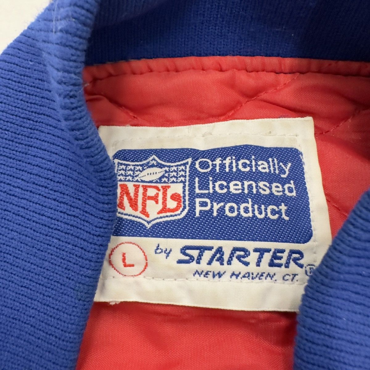 NFL × Starter × Vintage Vintage New York Giants jacket Size US L / EU 52-54 / 3 - 5 Thumbnail