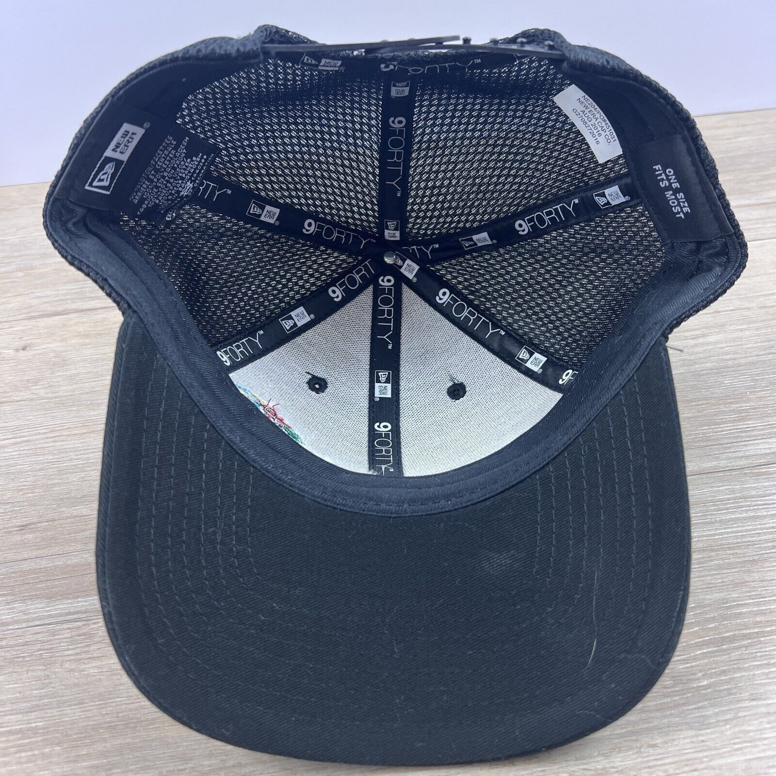 New Era Daytona International Speedway Snapback Hat Black Adjustable Size ONE SIZE - 12 Thumbnail