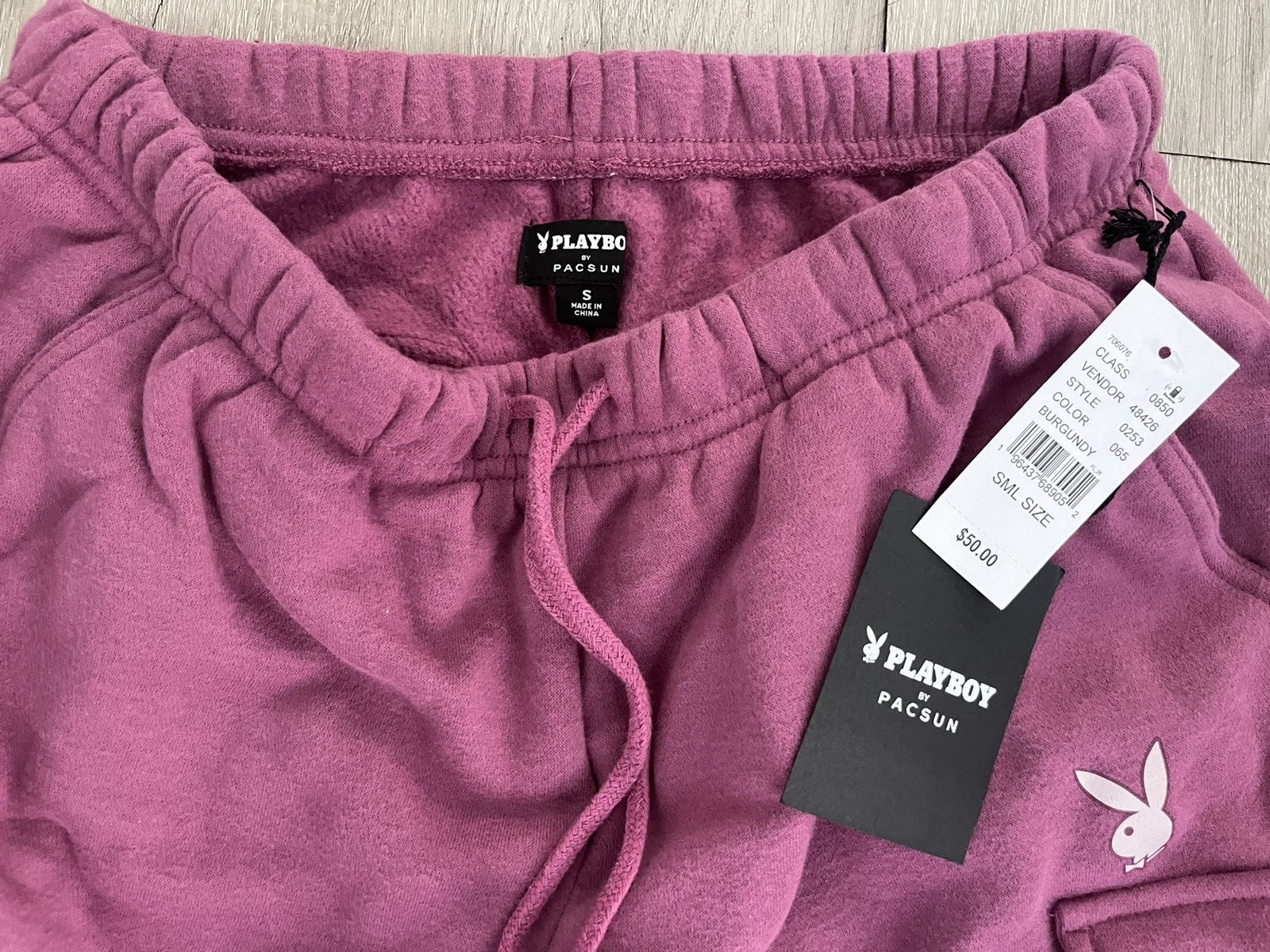Pacsun × Playboy Playboy By PacSun Cargo Sweatpants Size 27" / US 4 / IT 40 - 6 Thumbnail
