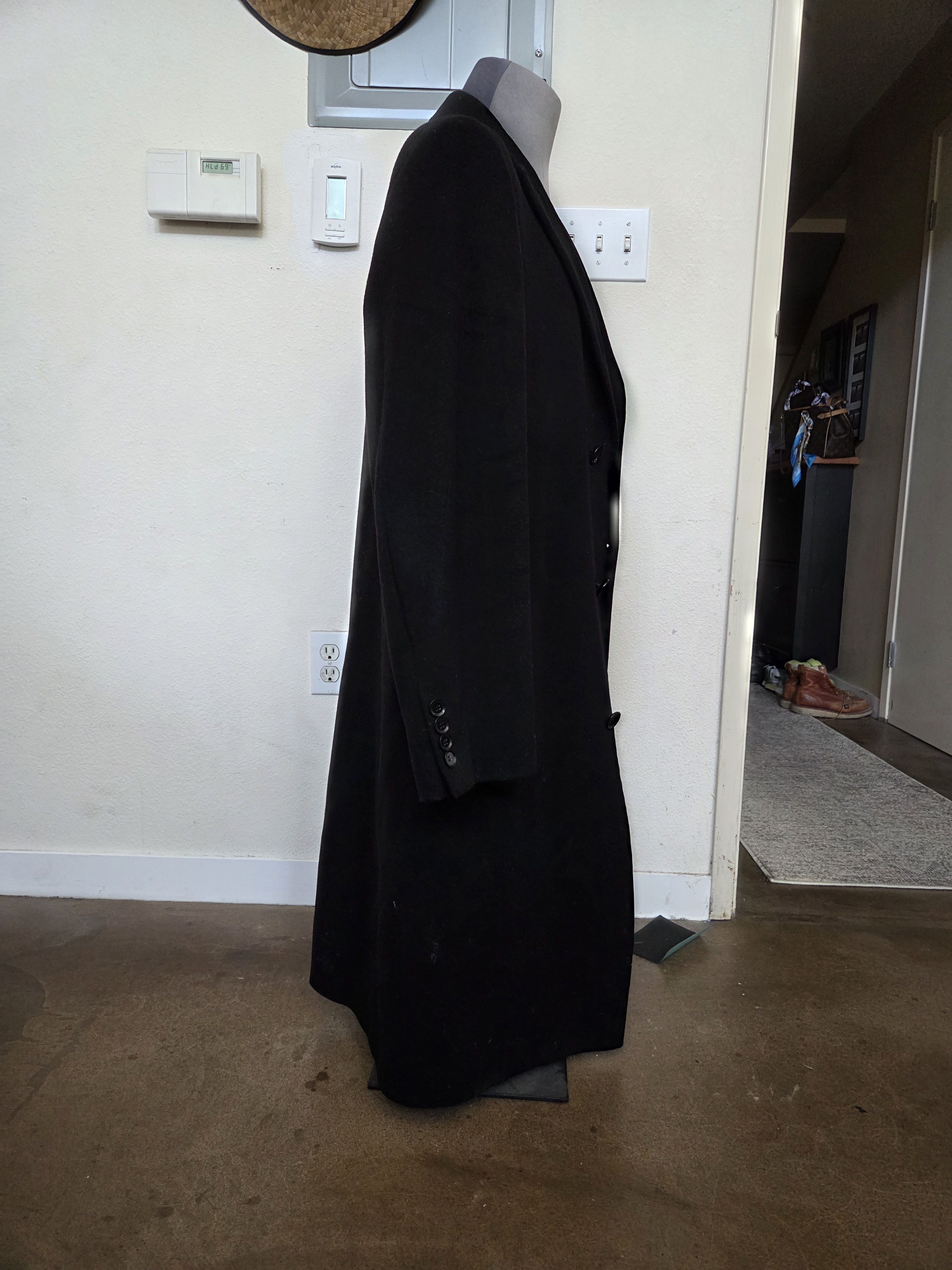 Calvin Klein Calvin Klein "Stewart" Men's Wool & Cashmere Blend Overcoat Size US M / EU 48-50 / 2 - 3 Thumbnail