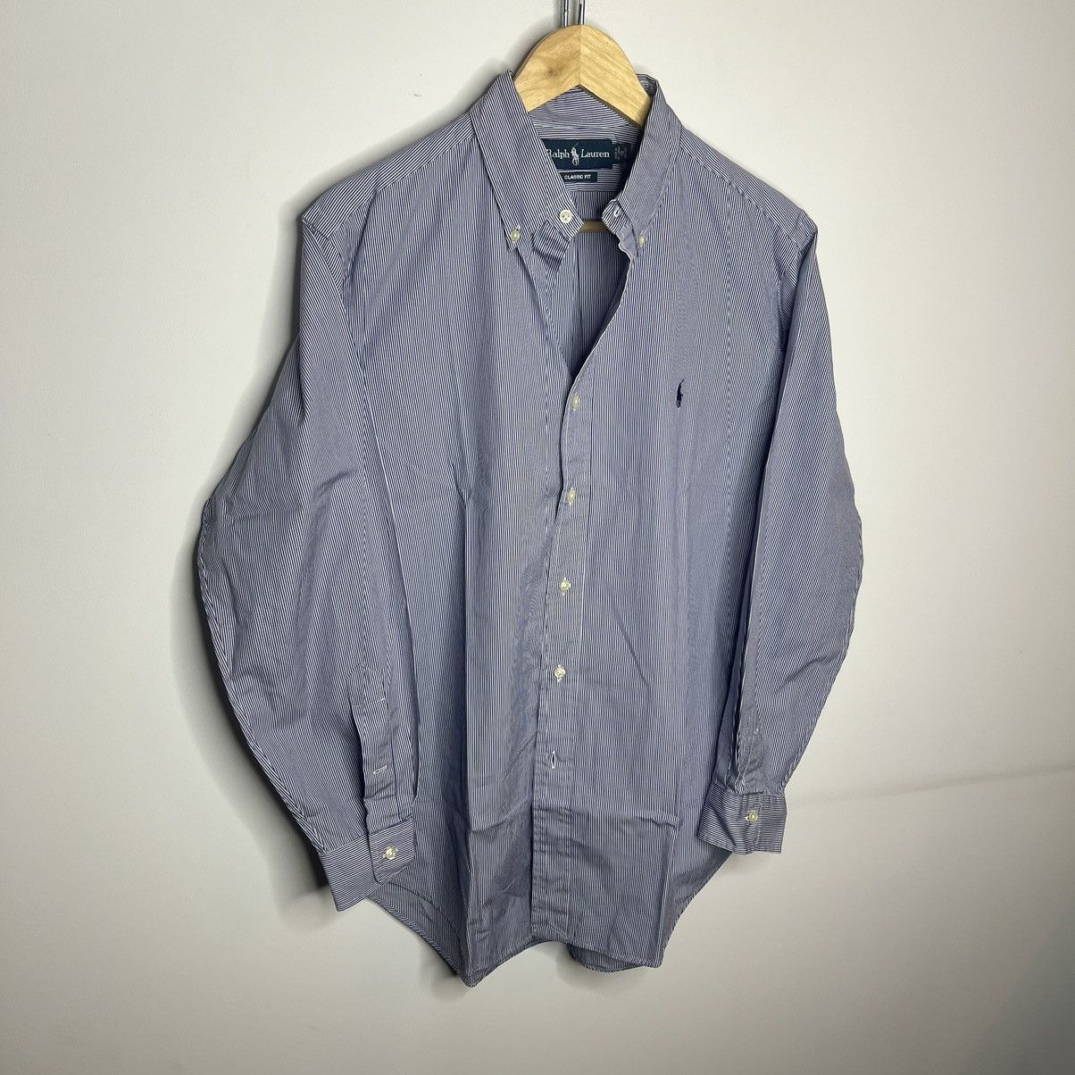 Polo Ralph Lauren × Vintage POLO RALPH LAUREN Shirt Button Up Long Sleeve Striped Size US XL / EU 56 / 4 - 2 Thumbnail