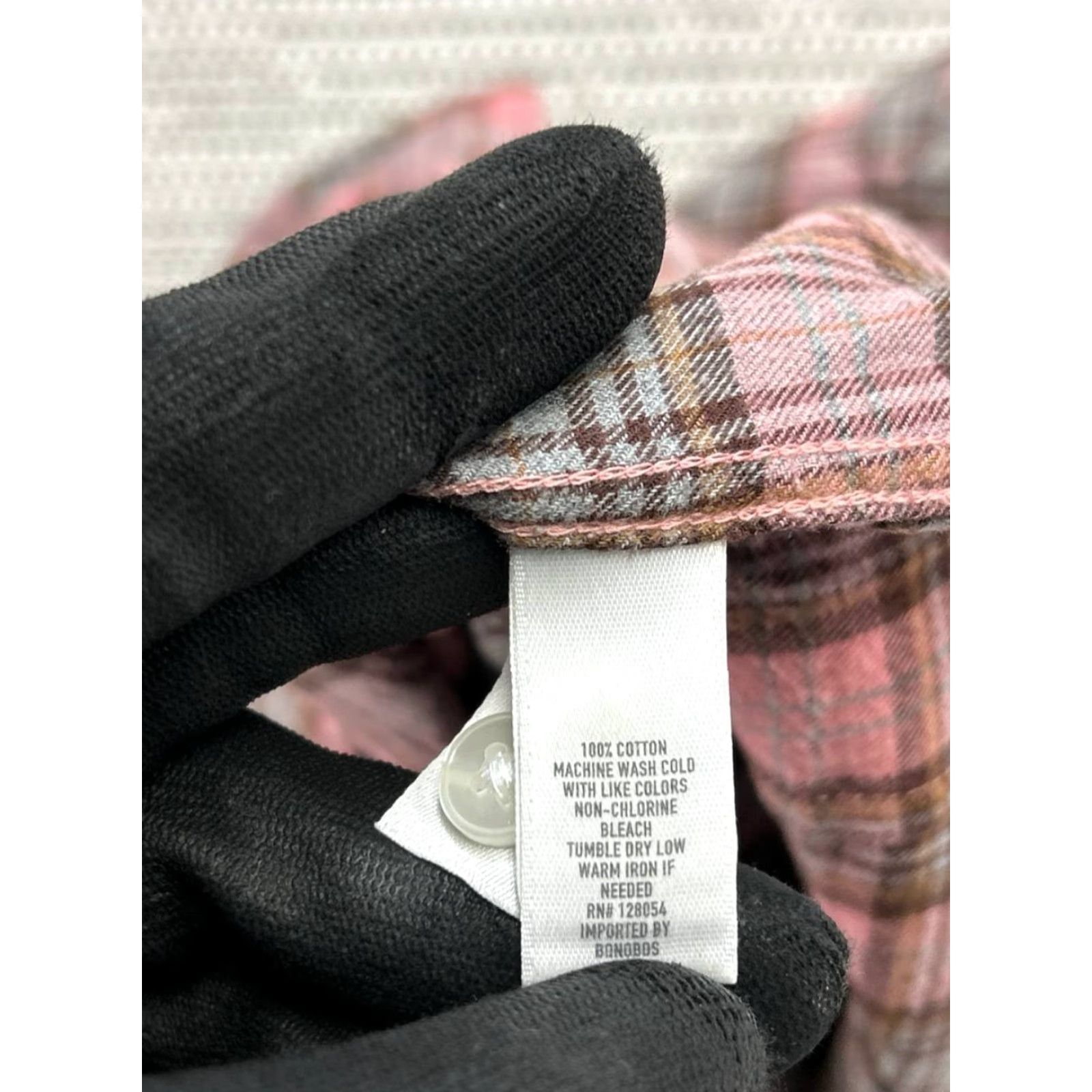 Bonobos Bonobos Slim Fit Flannel Shirt Mens M Multicolor Plaid Button Up Knit Cotton Tailored Long Sleeve Casual Shirt Mens Maximize Search Size US M / EU 48-50 / 2 - 5 Thumbnail