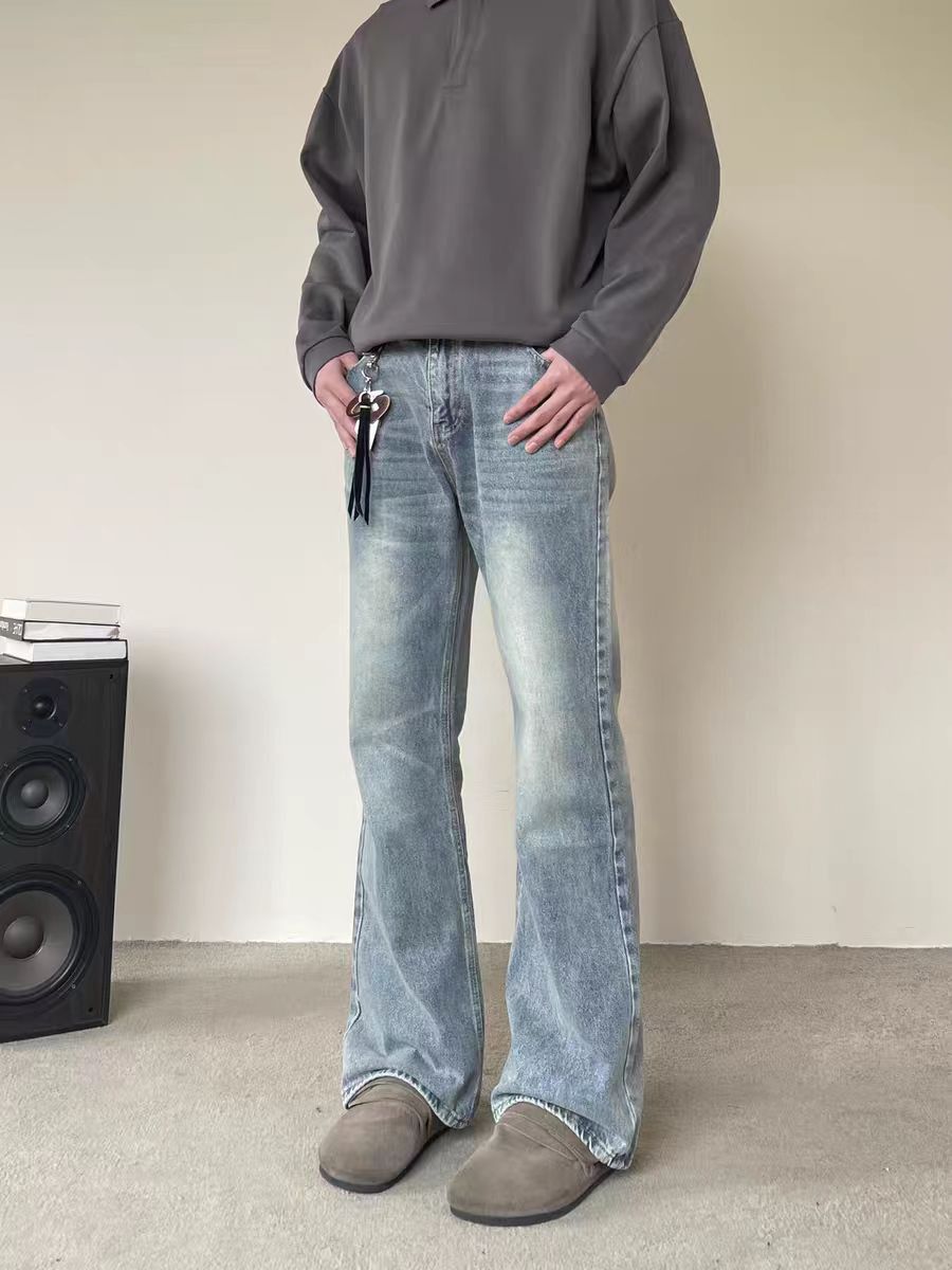 Jean Blue relaxed-fit casual jeans Size US 34 / EU 50 - 3 Thumbnail