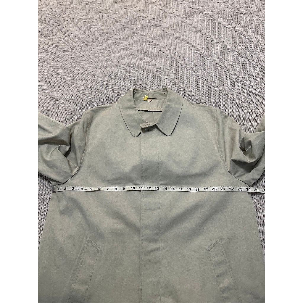 Vintage Vintage Koratron tan khaki trench coat size 42L Size US L / EU 52-54 / 3 - 7 Thumbnail