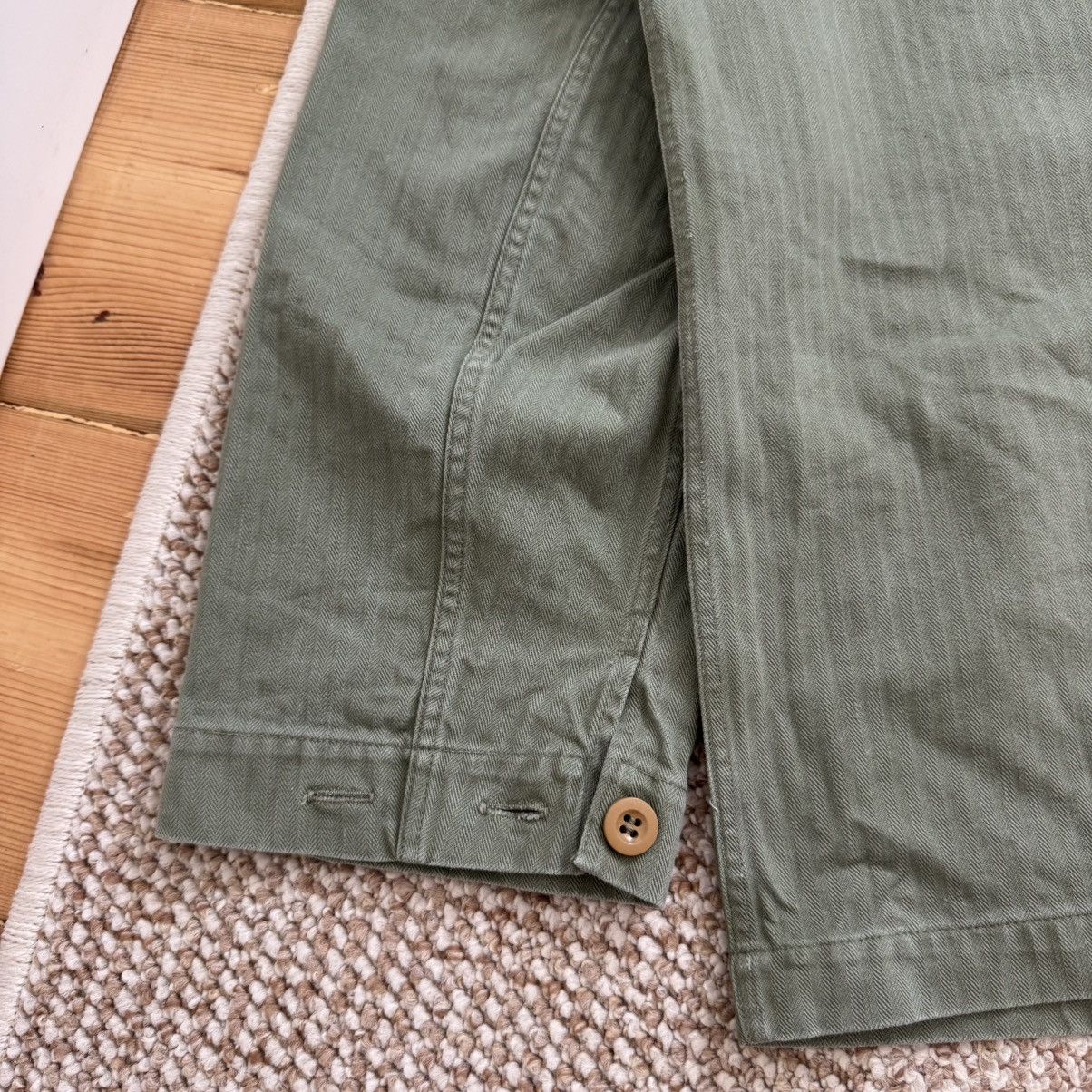 Vintage 60s Vintage Military Dutch KORPS MARINIERS HBT Work Jacket Size US M / EU 48-50 / 2 - 12 Thumbnail
