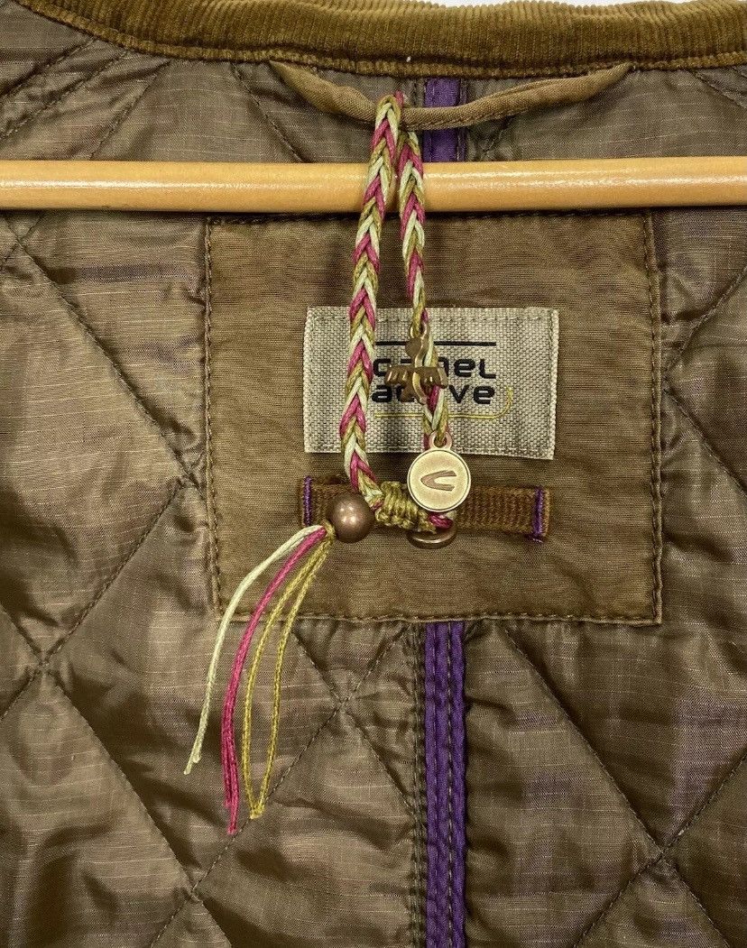 camel active Camel Active Full Zip Military Quilted Jacket Brown USA Size XL / US 12-14 / IT 48-50 - 10 Thumbnail