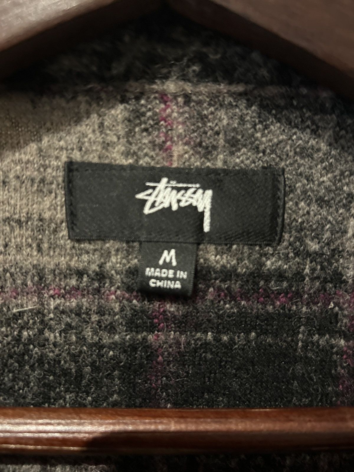 Stussy Stüssy Brushed Wool Plaid Zip Jacket Size US M / EU 48-50 / 2 - 4 Thumbnail