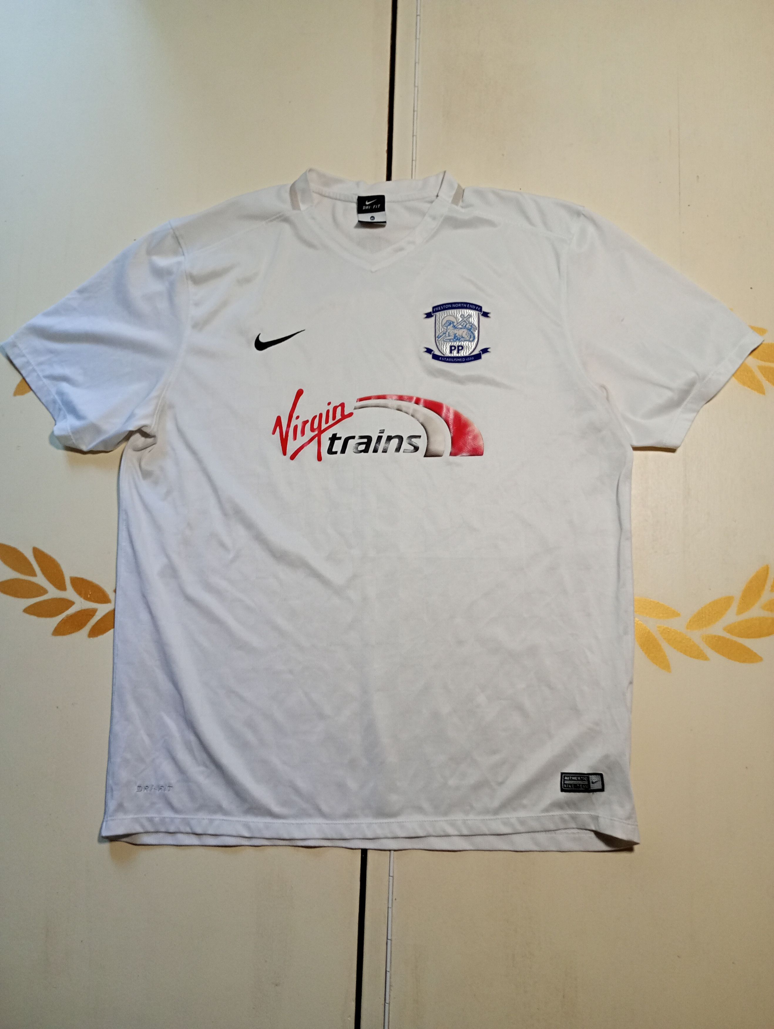 Nike Nike Preston North End FC Home Jersey 2015-2016 Size US XL / EU 56 / 4 - 3 Thumbnail