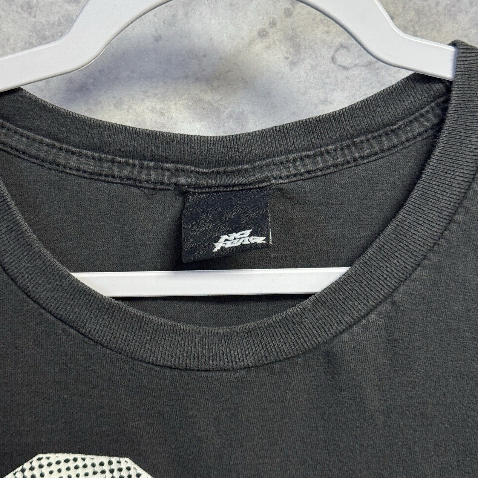 No Fear × Vintage Vintage Y2K No Fear T Shirt Mens 2XL Black Short Sleeve Grun Size US XXL / EU 58 / 5 - 3 Thumbnail
