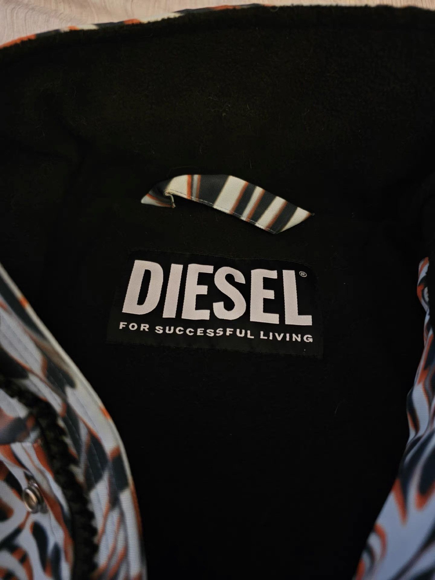 Diesel Diesel Men's Ski Jacket Windbreaker Cotton Coat K30 Size US XL / EU 56 / 4 - 4 Thumbnail