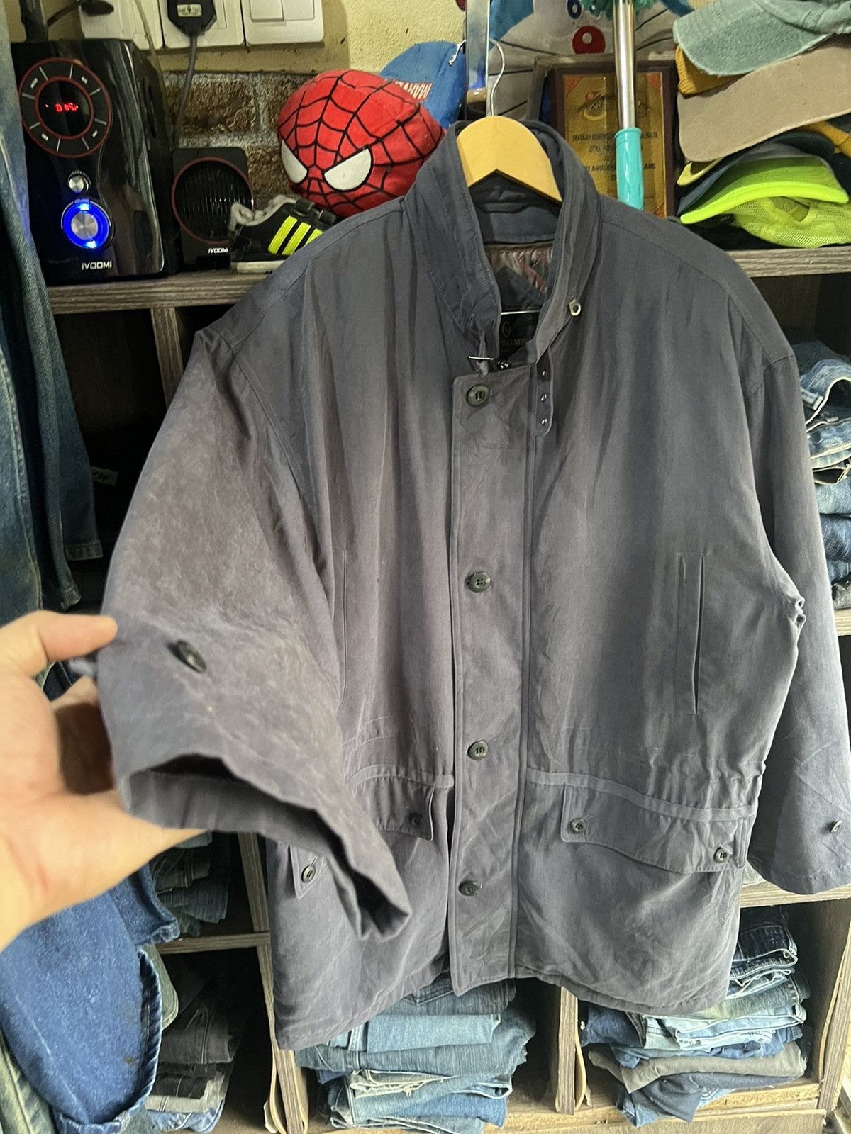 Gianni Valentino 🔥Vintage Gianni Valentino Quilted Jacket Size US XL / EU 56 / 4 - 9 Thumbnail