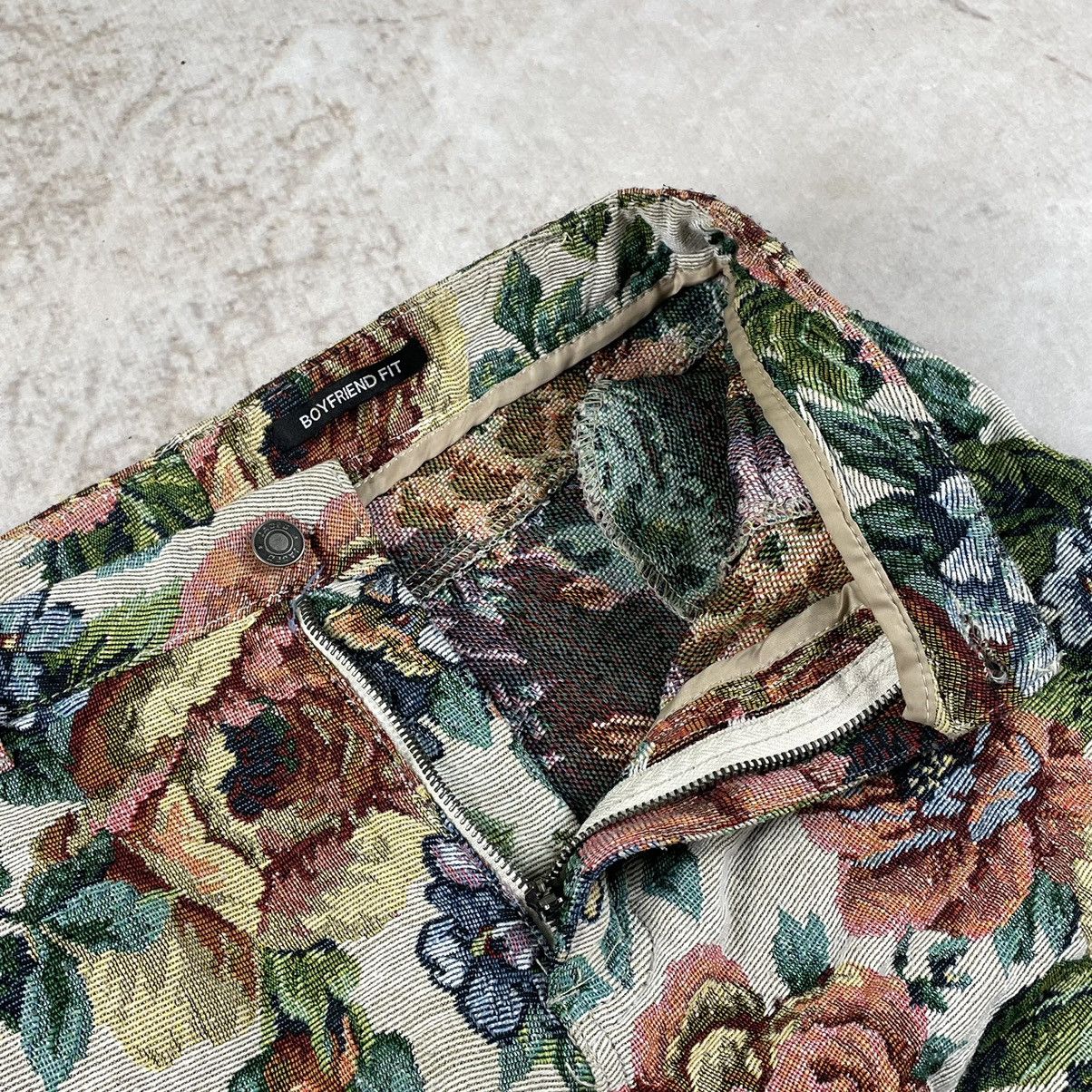 Jaded London Jaded London Woven Floral Boyfriend Baggy Pants Size US 31 - 7 Thumbnail