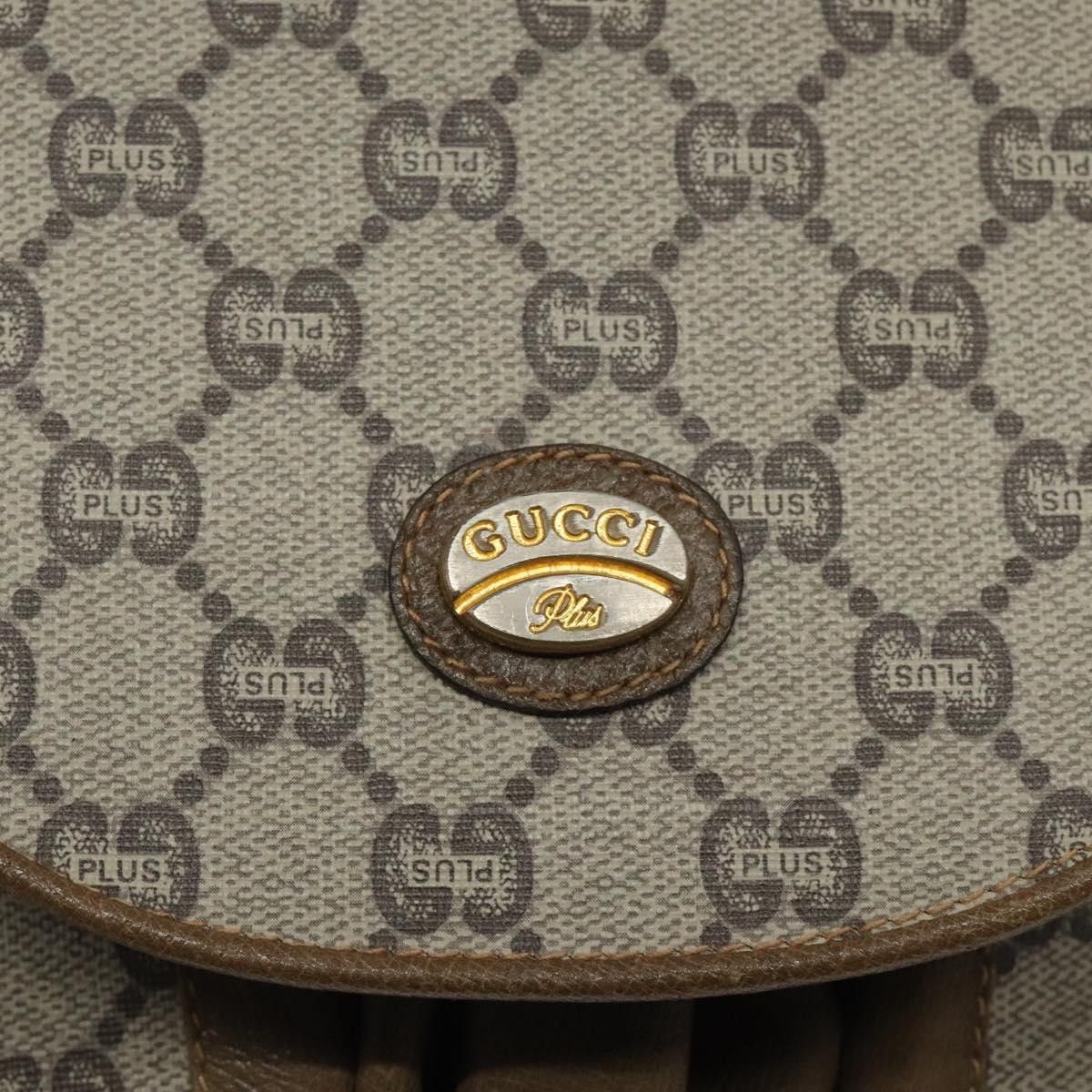 Gucci GUCCI GG Plus Supreme Shoulder Bag Pvc Beige Gold Size ONE SIZE - 14 Thumbnail