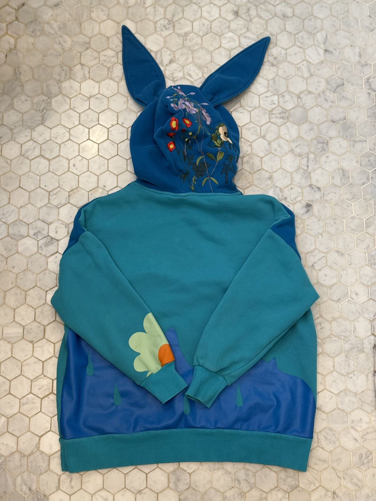 Psycho Bunny ‘WINDERFLIES’ BUNNY EAR GARDEN HOODIE Size US M / EU 48-50 / 2 - 2 Thumbnail