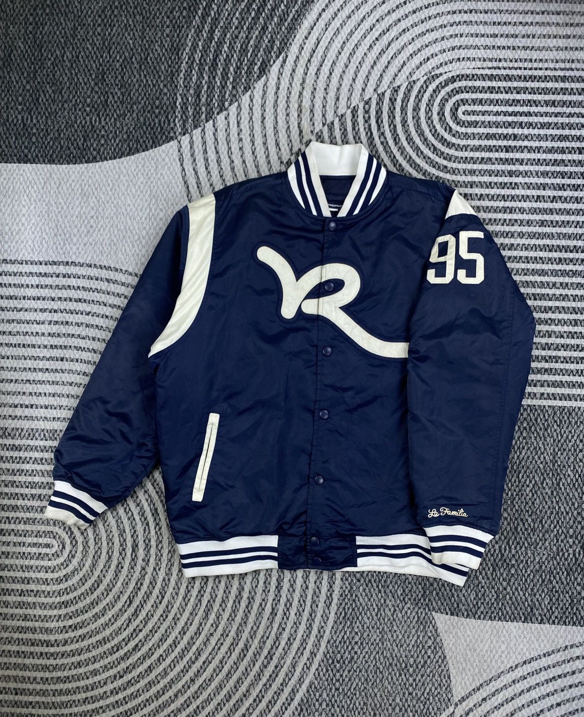 Rocawear Vintage Rocawear Big Logo Bomber Jacket Size US XXL / EU 58 / 5 - 1 Thumbnail
