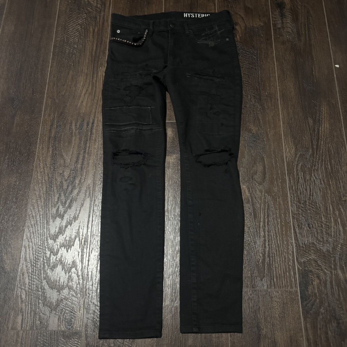 Hysteric Glamour Hysteric Glamour Patch Denim Size US 31 - 1 Thumbnail