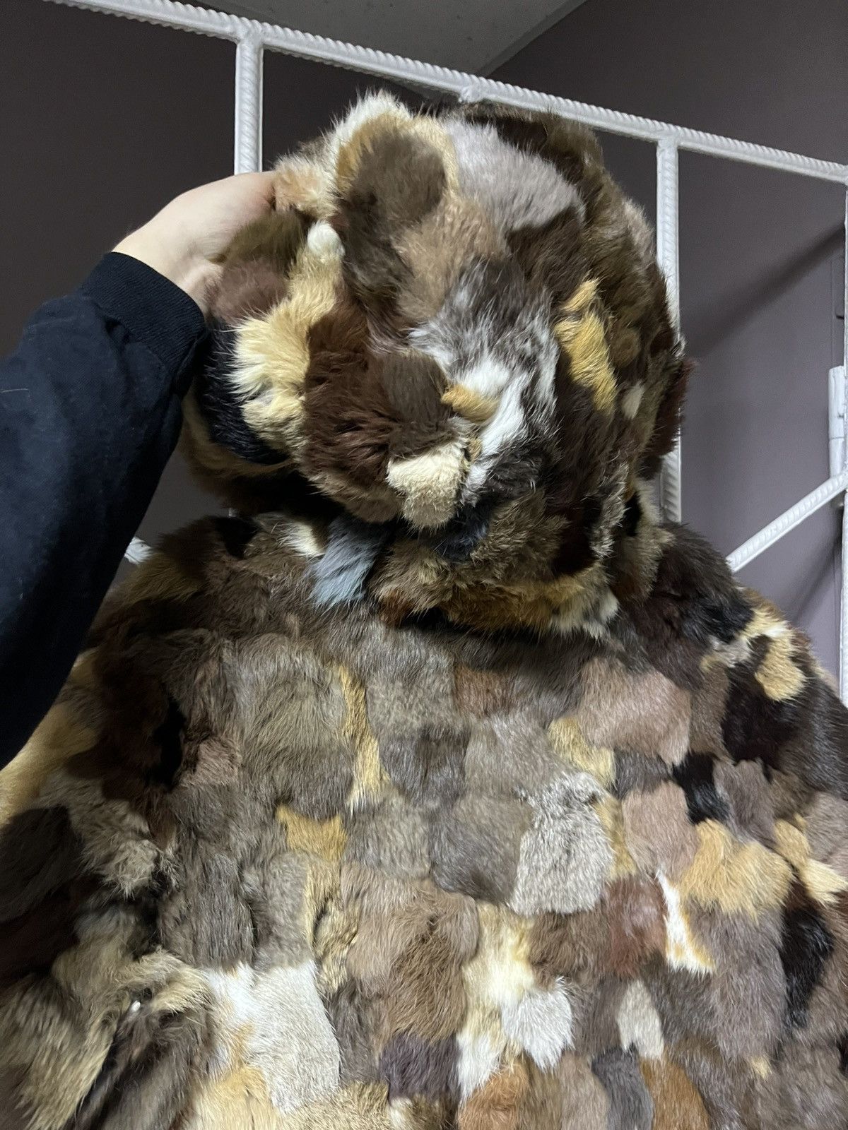 Japanese Brand ❗️RARE❗️Vintage Real Fur Cropped Y2K Jacket Size XL / US 12-14 / IT 48-50 - 7 Thumbnail