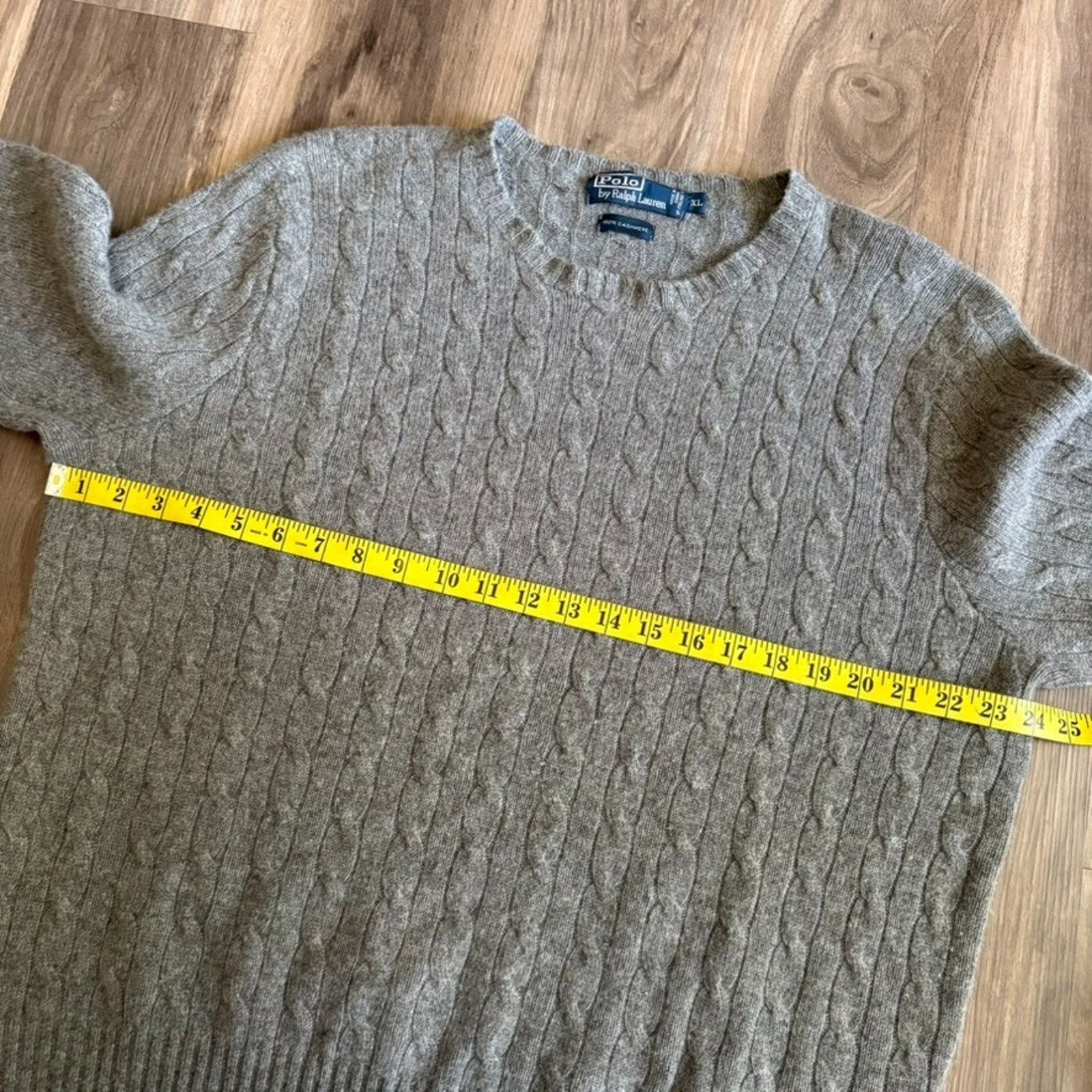 Polo Ralph Lauren × Vintage Vintage Polo Ralph Lauren Cashmere Sweater Men's Size L Size US L / EU 52-54 / 3 - 6 Thumbnail