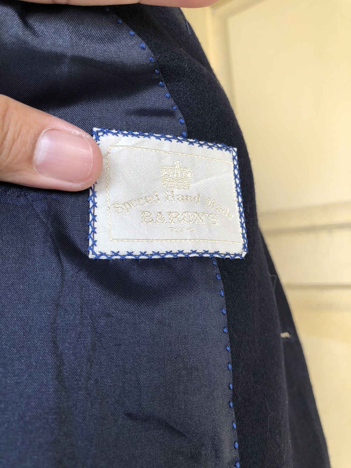 Ermenegildo Zegna Zegna Special Hand Made Baron's Single Breasted Wool Blazer Size US XXL / EU 58 / 5 - 17 Thumbnail