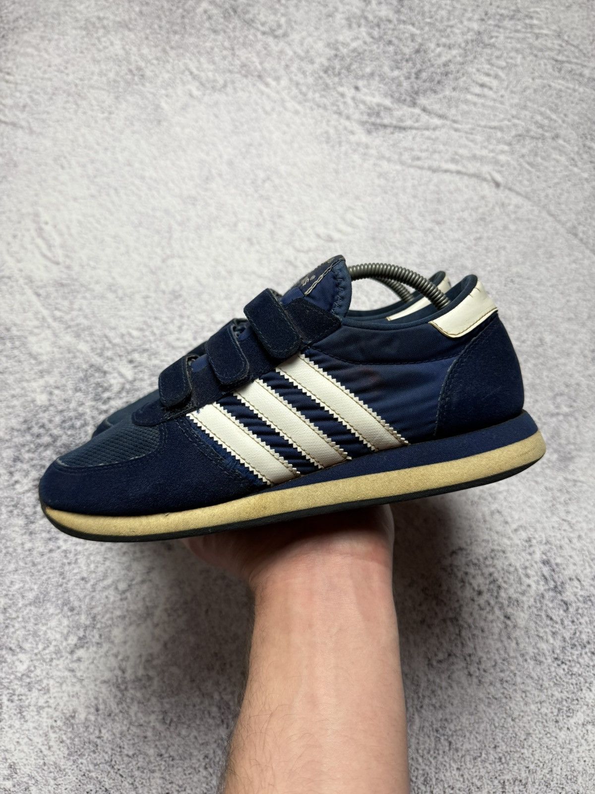 Adidas Vintage 80s Adidas Turbo Comfort Shoes Taiwan Rare Sneakers Size US 6 / EU 39 - 4 Thumbnail