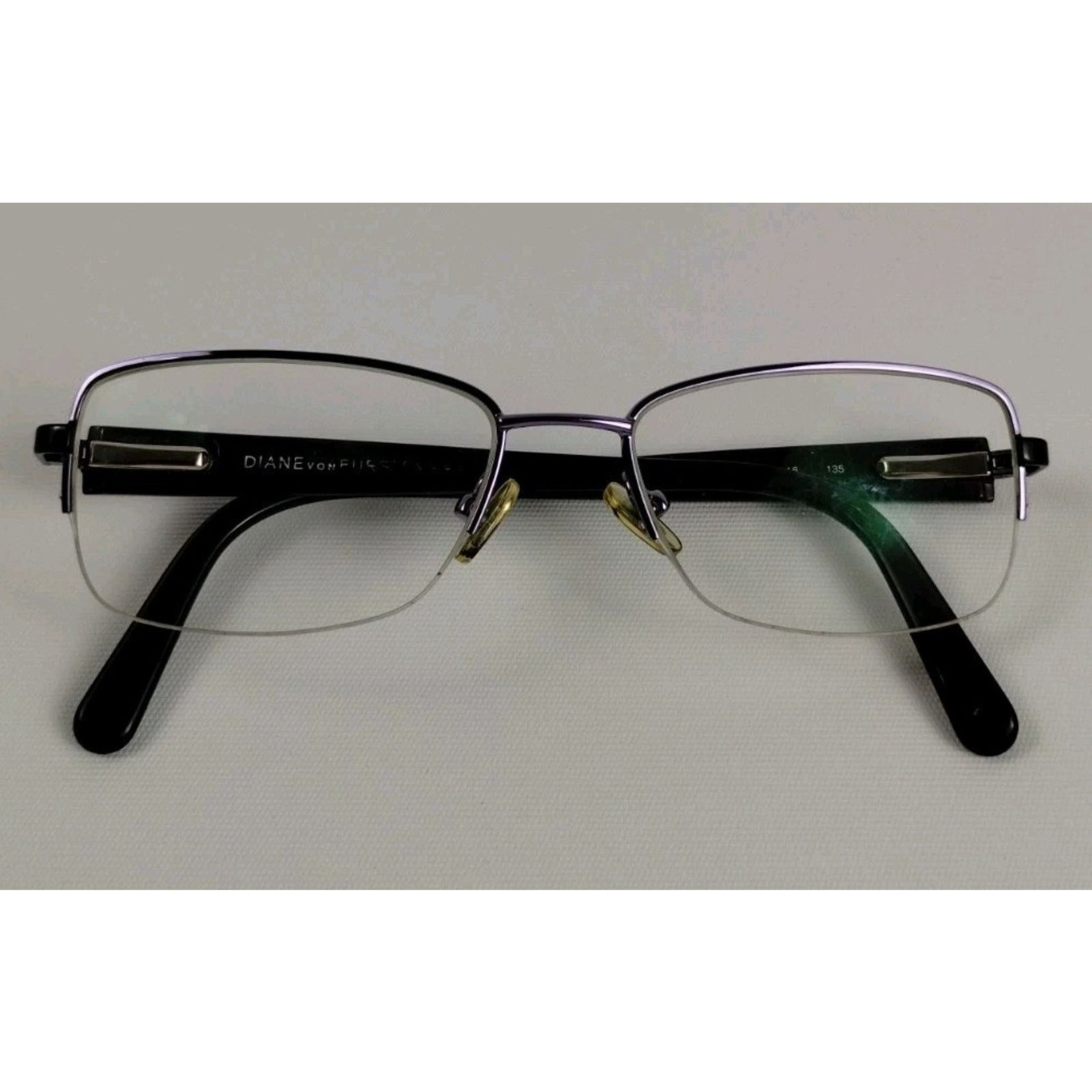 Diane von Furstenberg Diane von Furstenberg 50-16-135 Pink Metal Eyeglass Br Frame Size ONE SIZE - 1 Thumbnail