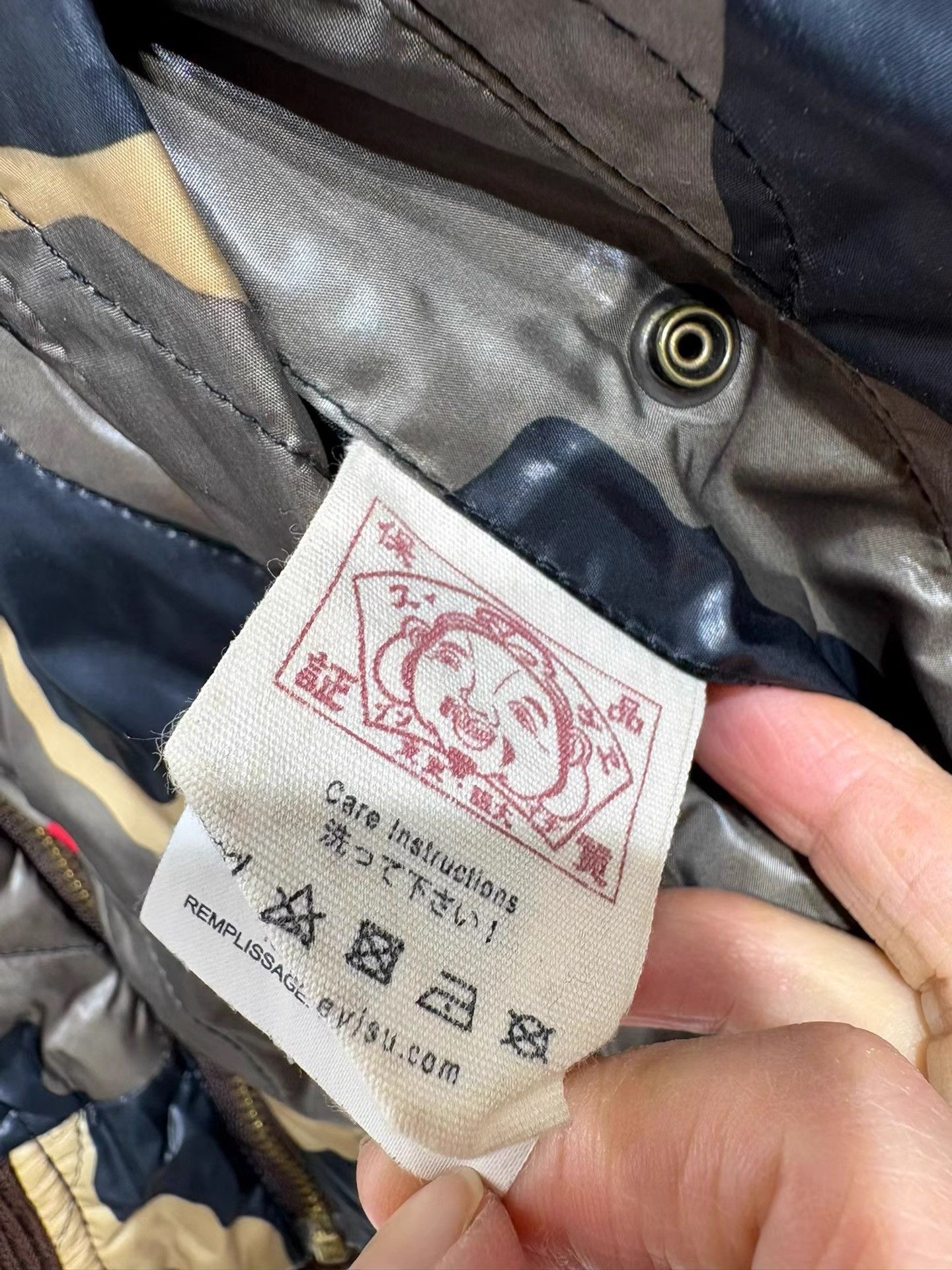 Evisu EVISU Reversible Embroidery Light Down Jacket K29 Size US L / EU 52-54 / 3 - 4 Thumbnail