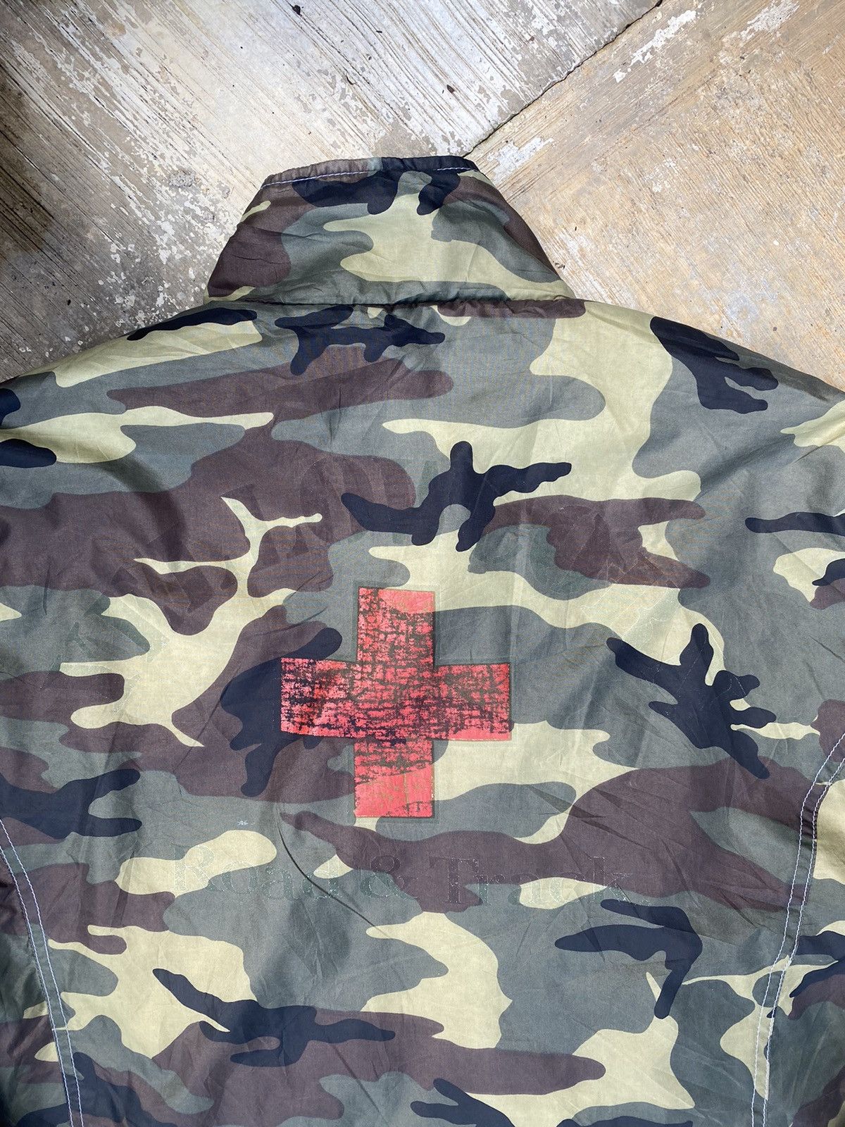 YELLOW CORN Distressed Yellow Corn Riversible Camouflage Black Size L / US 10 / IT 46 - 6 Thumbnail