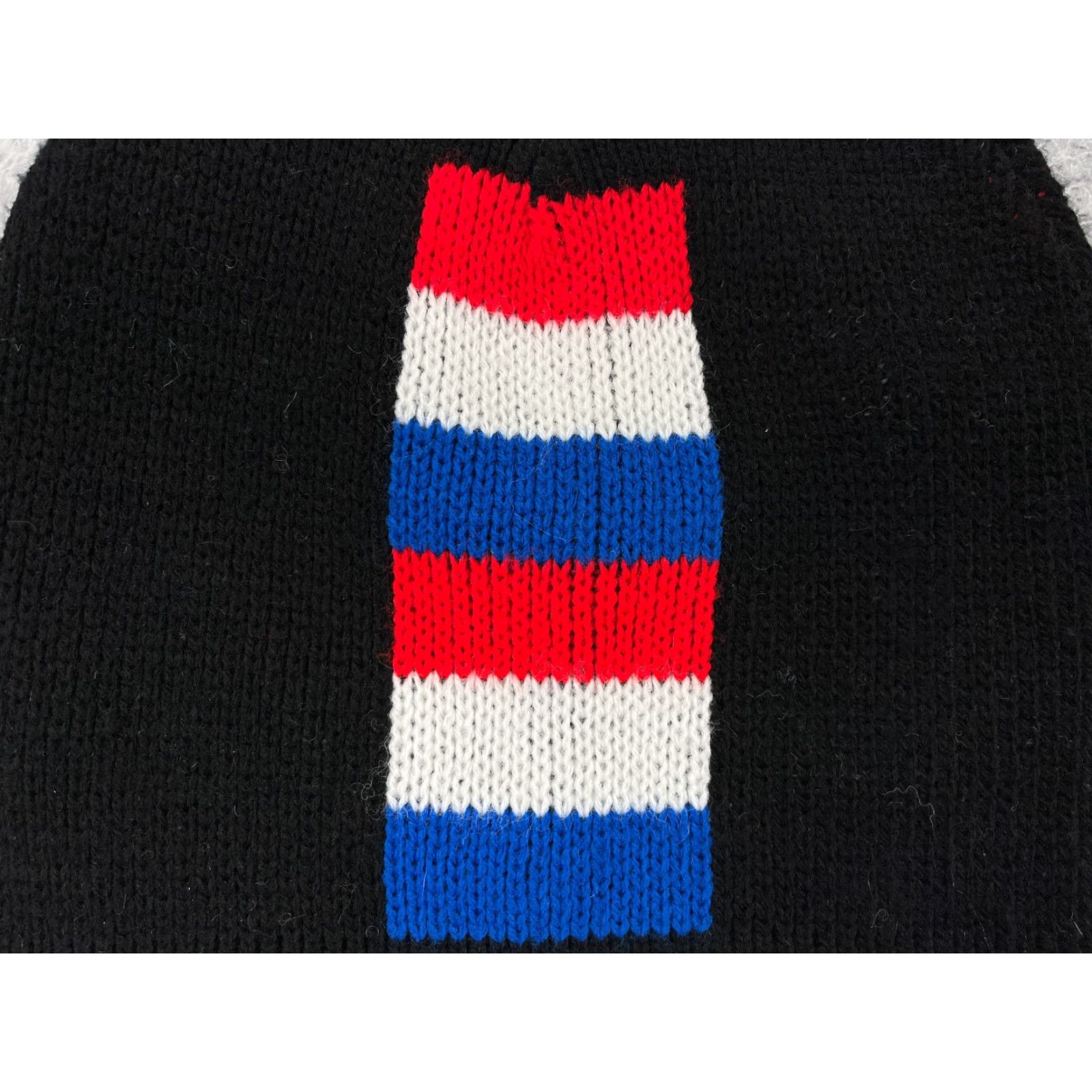 Vintage Netherlands Flag Beanie Adult One Size Black Knit Acrylic Hat Mens Ski Winter Size ONE SIZE - 2 Thumbnail