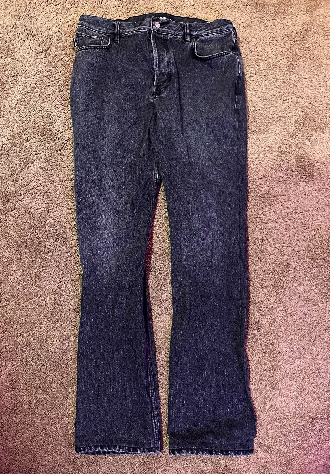 image of Balenciaga Jeans in Grey, Men's (Size 34)