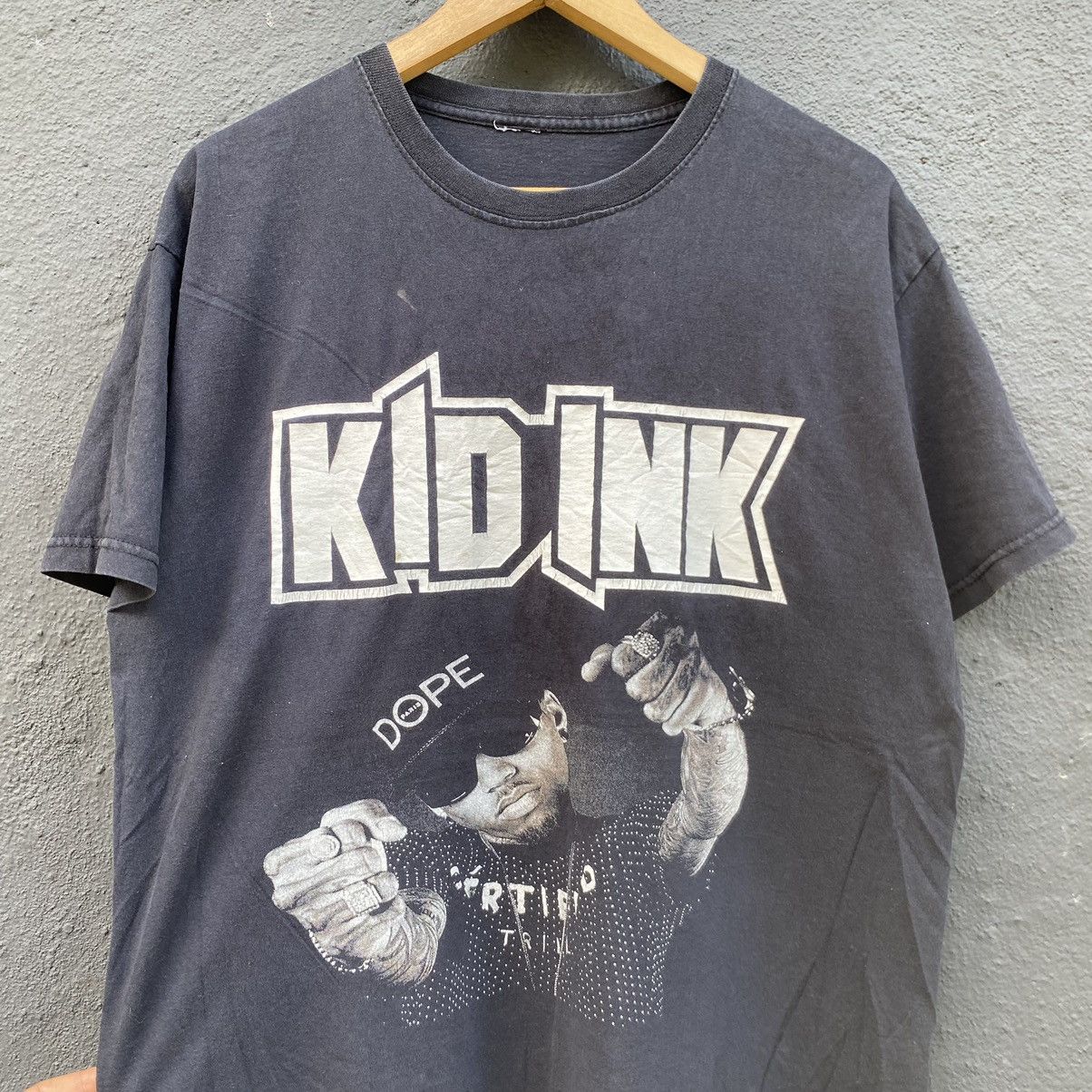 Rap Tees Thrashed Faded Vintage Y2K Kid Ink ERD GRUNGE RAPPER TEE Size US L / EU 52-54 / 3 - 2 Thumbnail