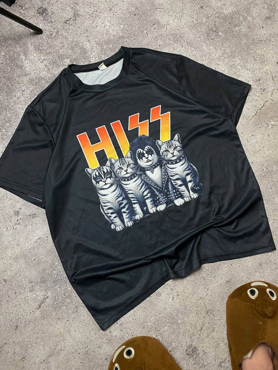 Band Tees × Other × Vintage Humor HISS T-Shirt Kiss Style Cats Logo Y2k Size US XL / EU 56 / 4 - 3 Thumbnail