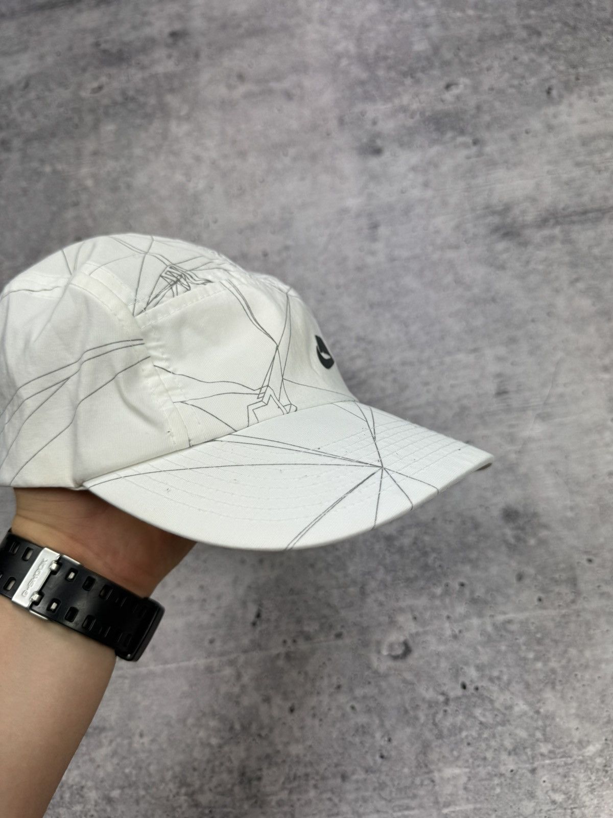Nike × Vintage Vintage 90’s Y2K Style Nike Swoosh Logo Cap Hat S-M Size ONE SIZE - 11 Thumbnail