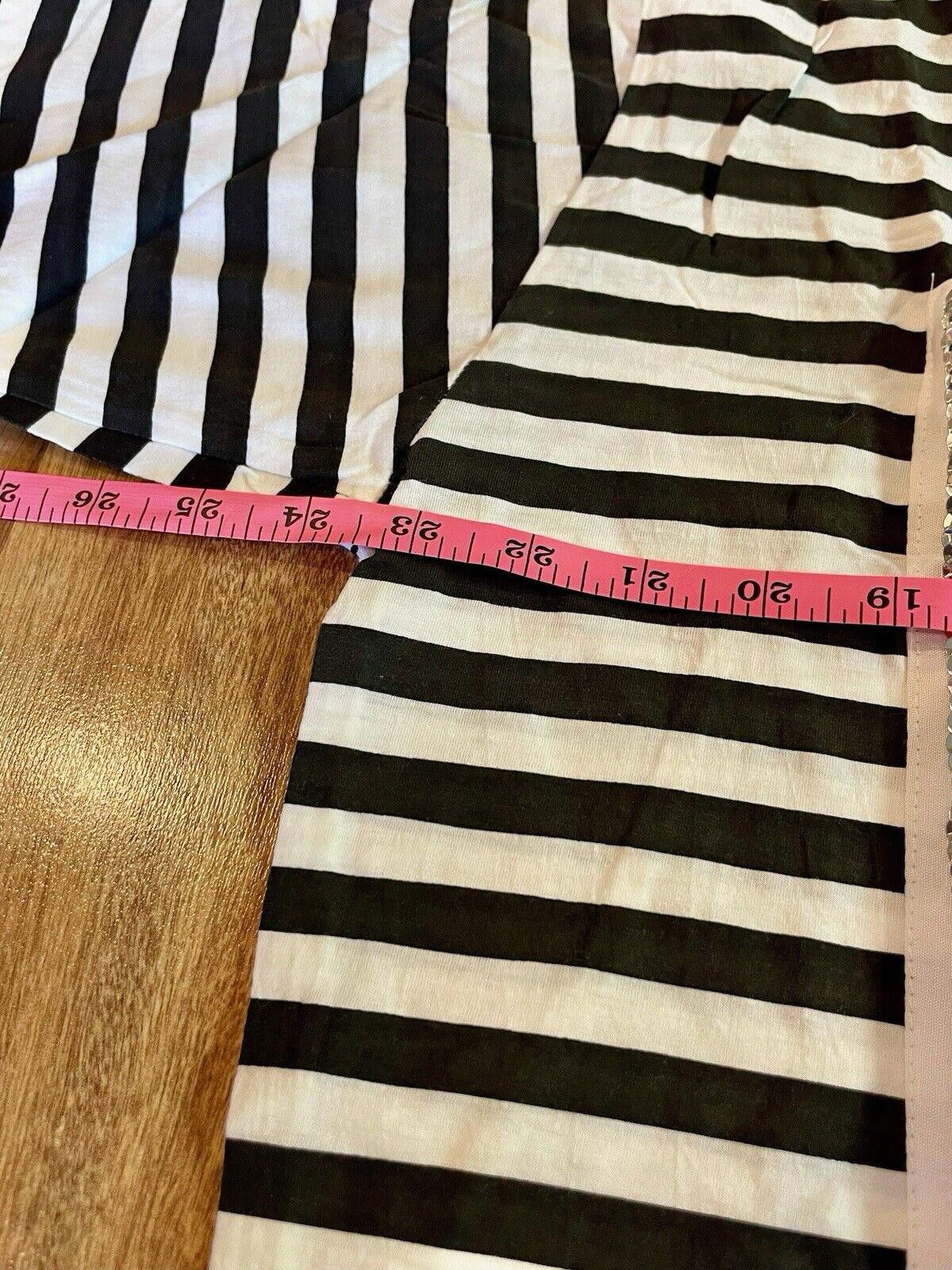 Designer Long Sleeve Striped Christmas Shirt Noel Size Large NWT (A1) Size L / US 10 / IT 46 - 2 Thumbnail