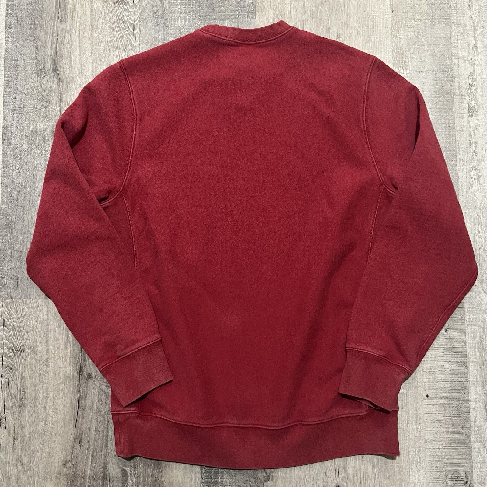 J.Crew VTG J Crew Sportswear Sweatshirt 90s Red Reverse Weave LT Size US L / EU 52-54 / 3 - 2 Thumbnail